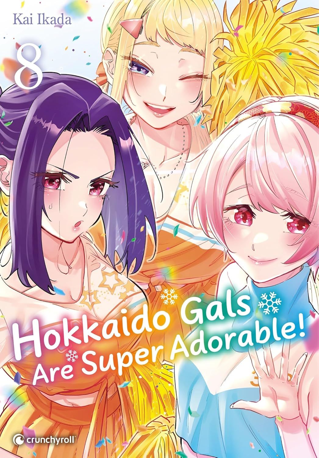 Hokkaido gals are super adorable T8, manga chez Crunchyroll de Ikada