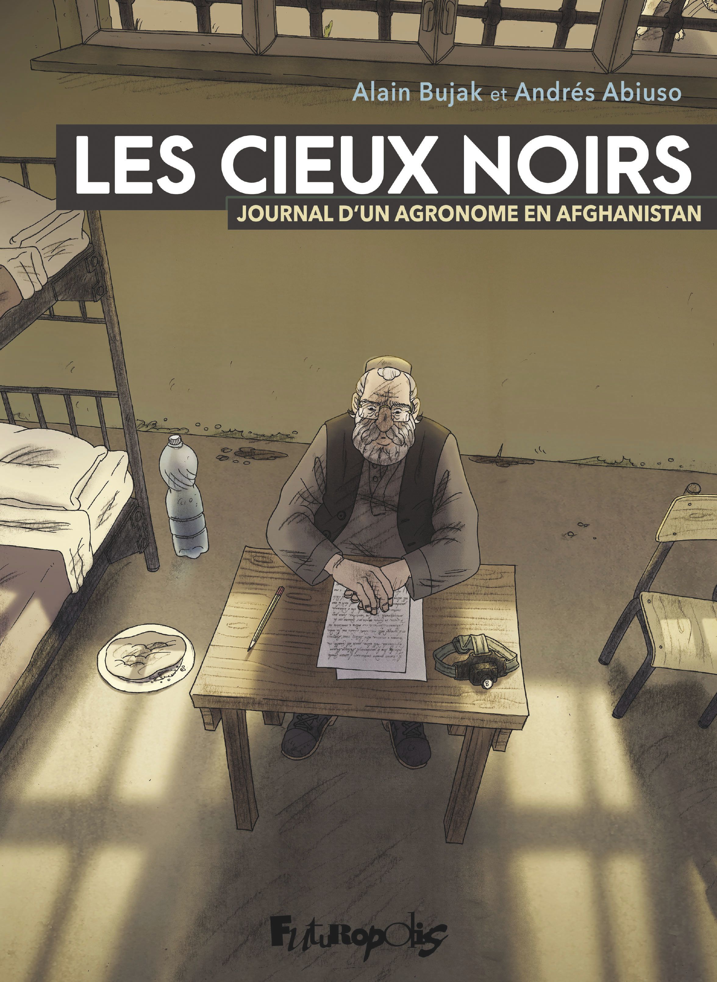 Les Cieux noirs : Journal d'un agronome en Afghanistan (0), bd chez Futuropolis de Bujak, Abiuso