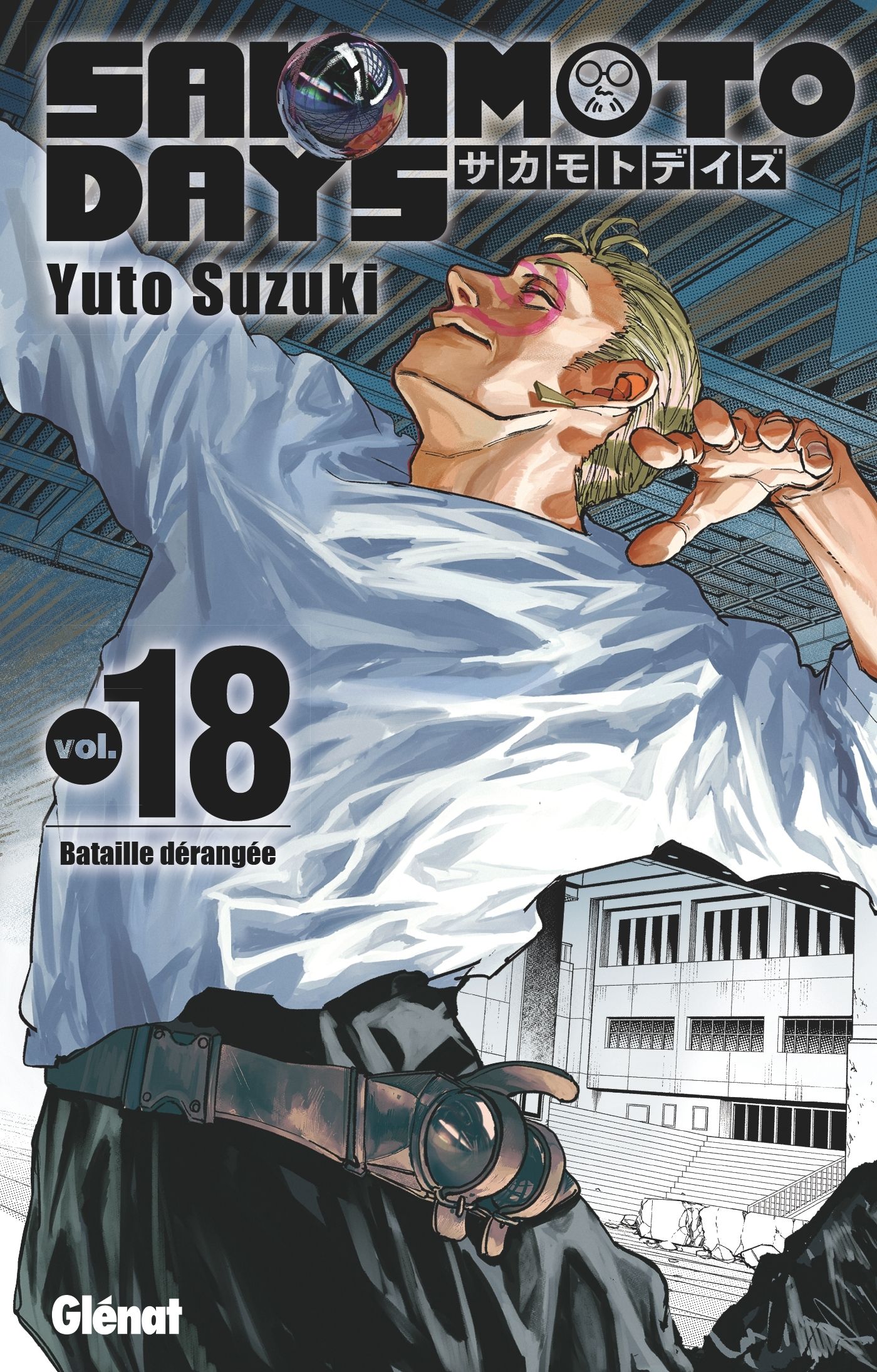  Sakamoto days T18, manga chez Glénat de Suzuki