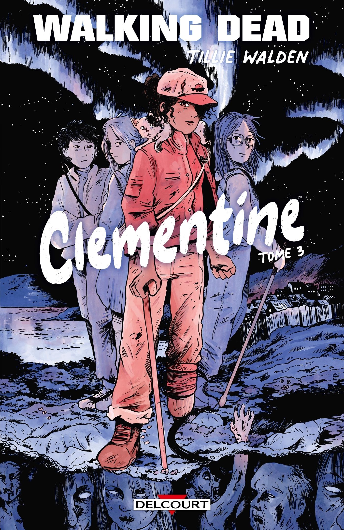  Walking Dead  : Clementine T3, comics chez Delcourt de Walden