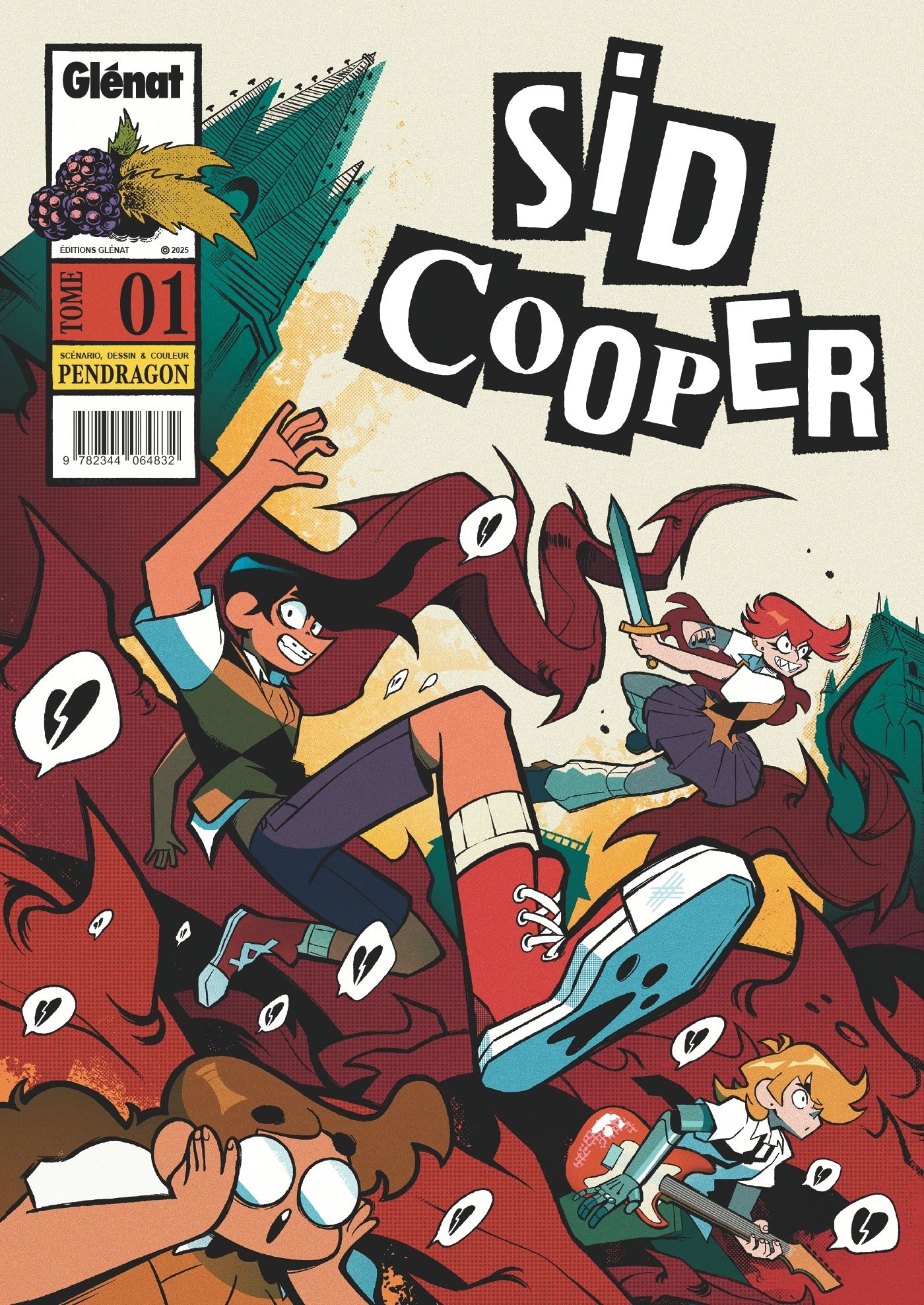  Sid Cooper T1, bd chez Glénat de Pendragon