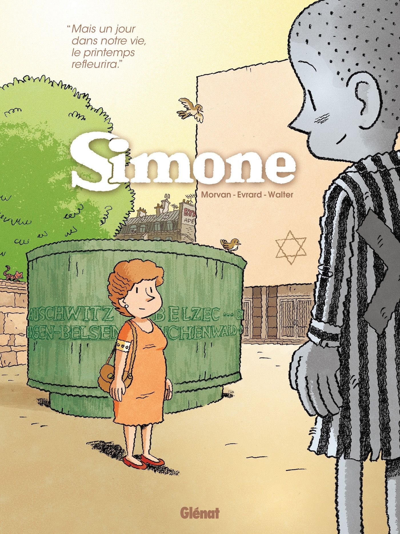  Simone T3 : Mais un jour dans notre vie, le printemps refleurira (0), bd chez Glénat de Morvan, Evrard, Pezzali