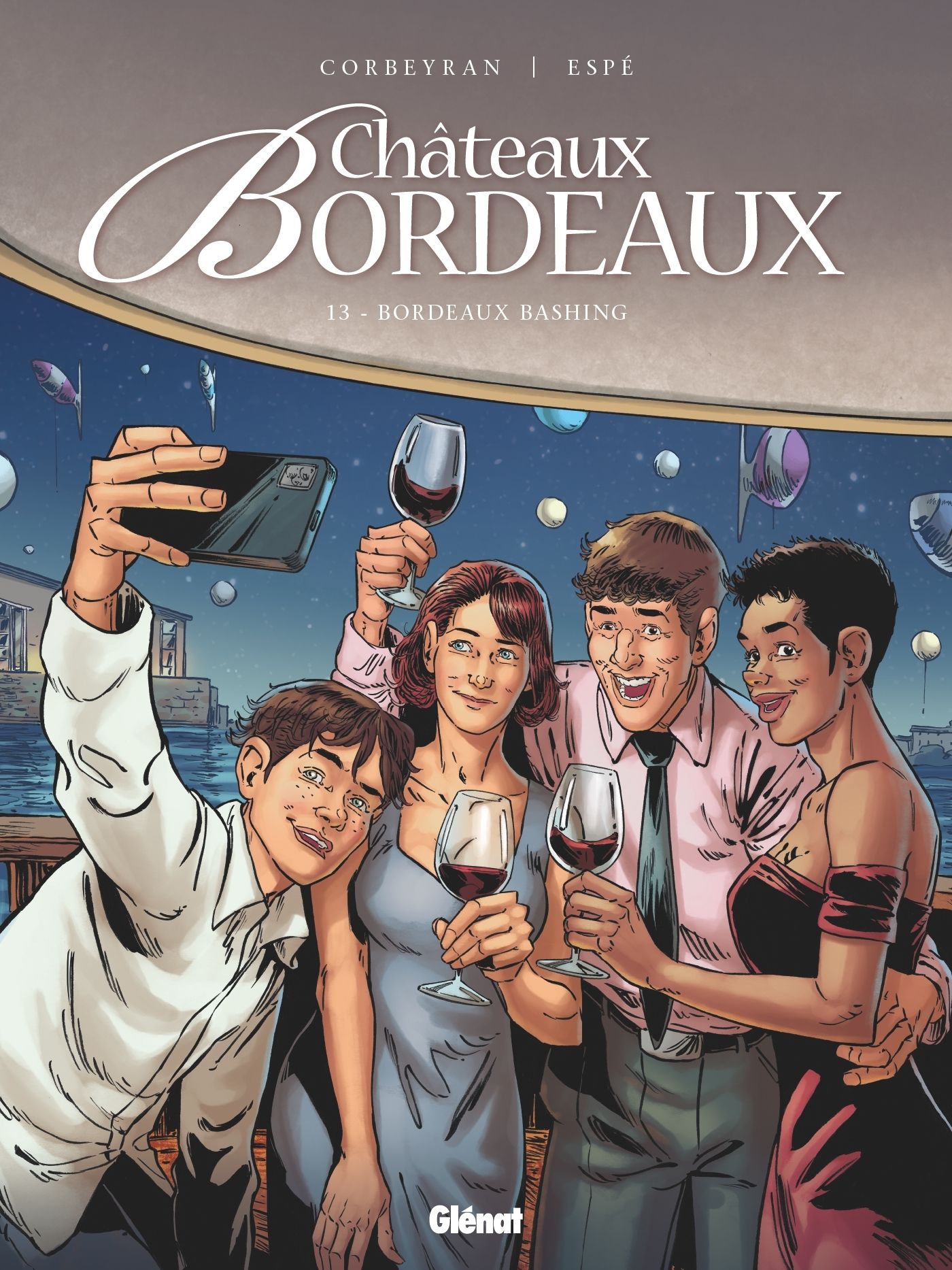  Châteaux Bordeaux T13 : Bordeaux Bashing (0), bd chez Glénat de Corbeyran, Espé, Daniel