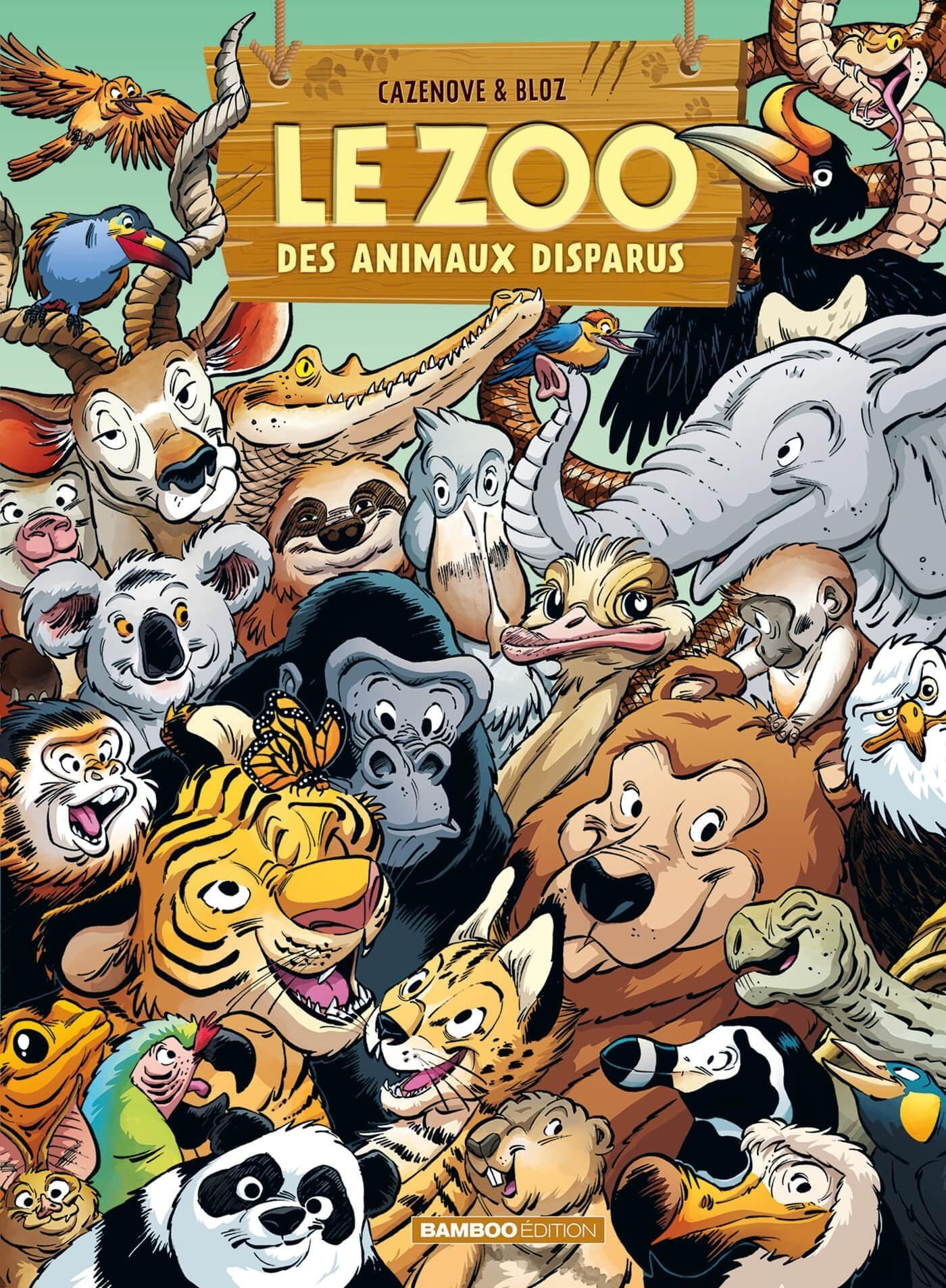 Le Zoo des animaux disparus T6, bd chez Bamboo de Cazenove, Bloz, Mikl