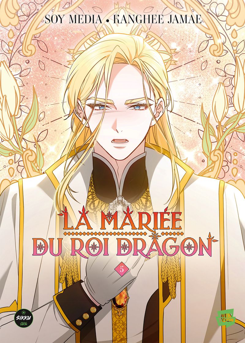 La mariée du roi dragon T5, manga chez Michel Lafon de Kanghee, TEAM Cappuccino, Soy Media