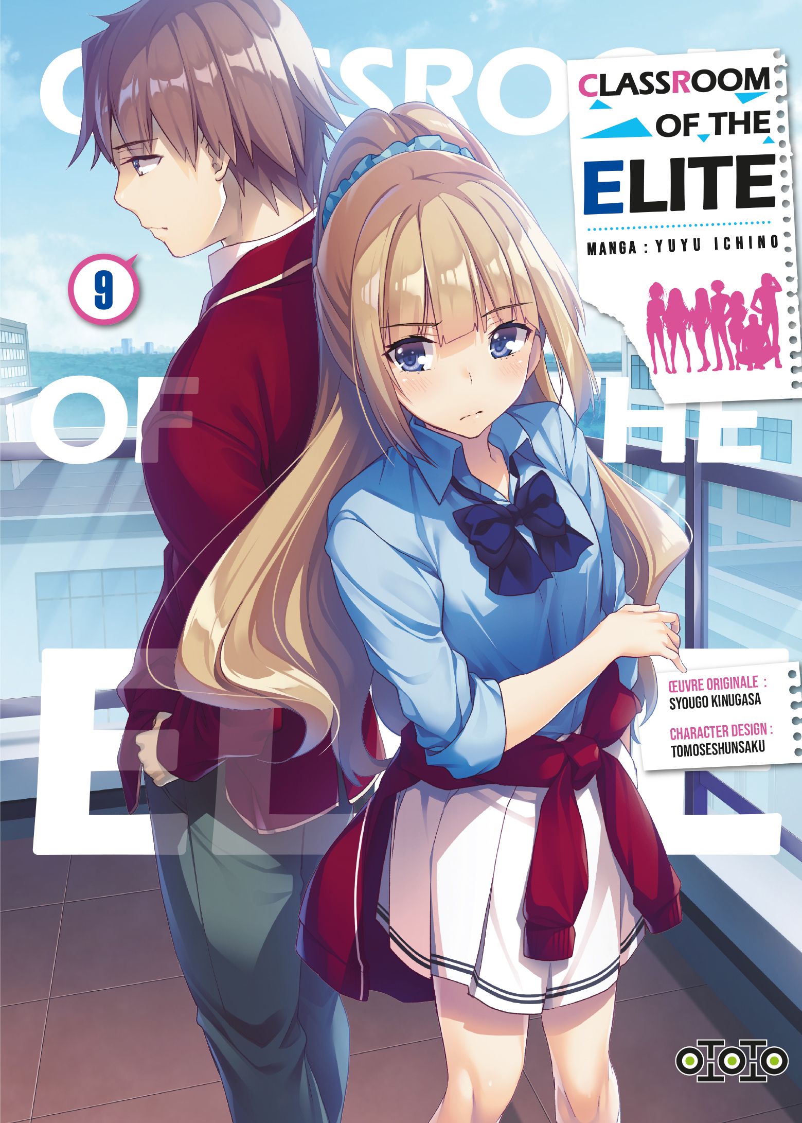  Classroom of the elite T9, manga chez Ototo de Kinugasa