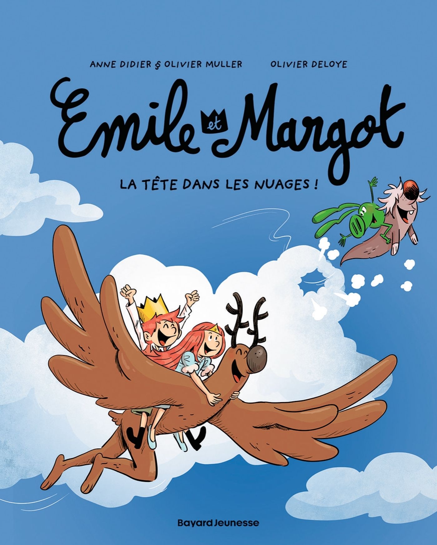  Emile et Margot T15 : La tête dans les nuages (0), bd chez Bayard de Didier, Muller, Deloye