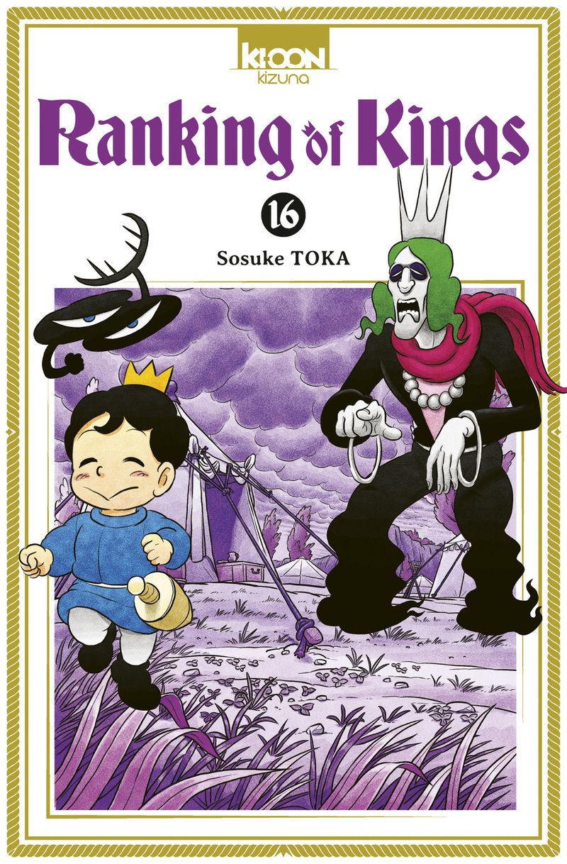  Ranking of kings T16, manga chez Ki-oon de Toka