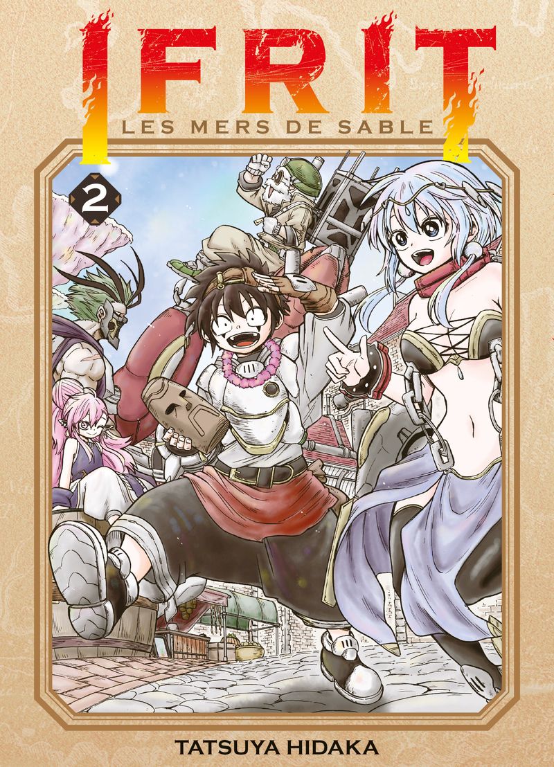  Ifrit, les mers de sable T2, manga chez Komikku éditions de Ikada