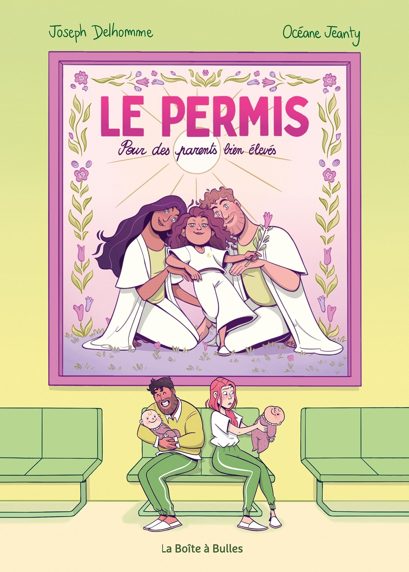 Le Permis, bd chez La boîte à bulles de Delhomme, Jeanty