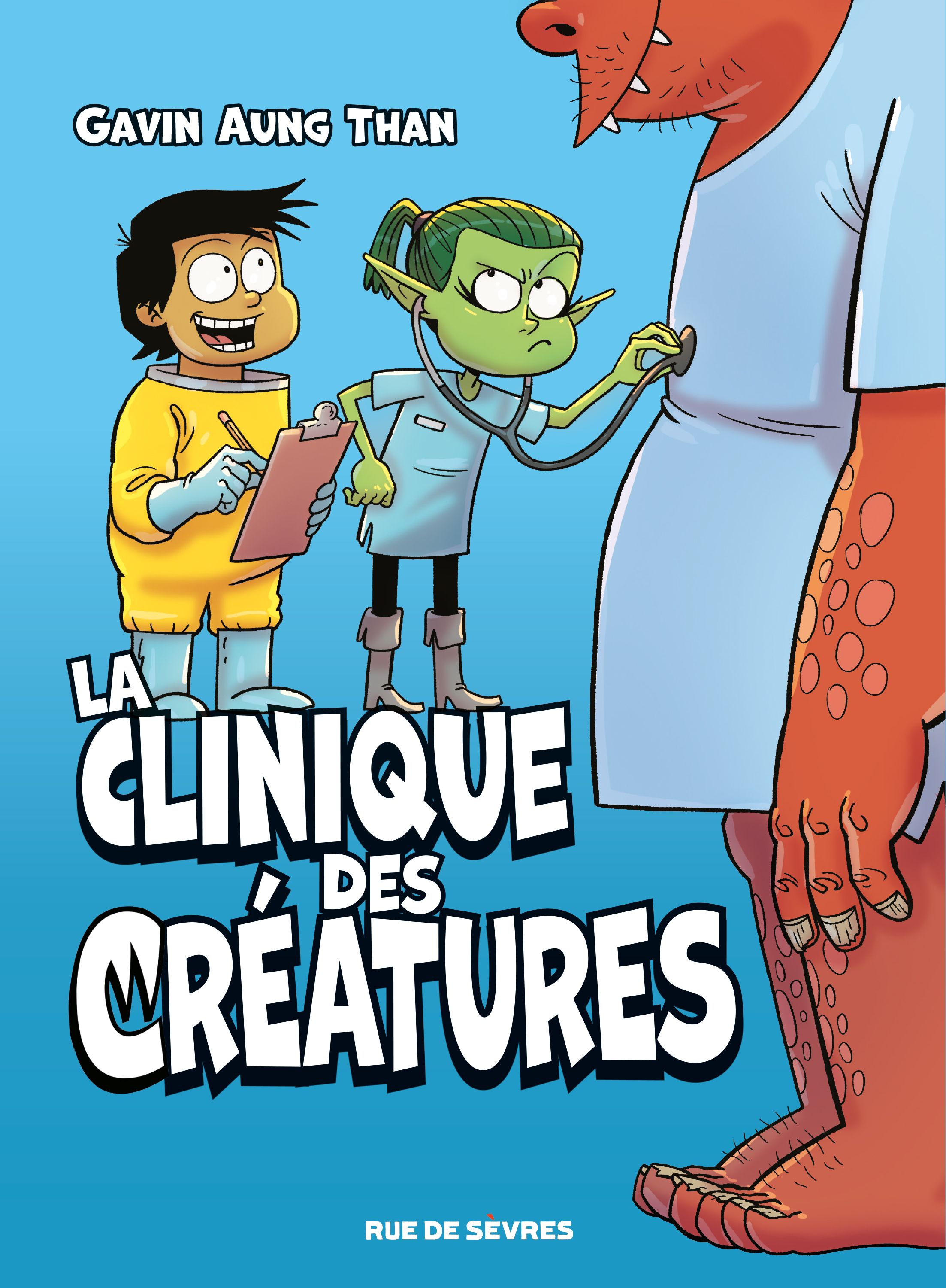 Clinique des créatures, comics chez Rue de Sèvres de Aung Than