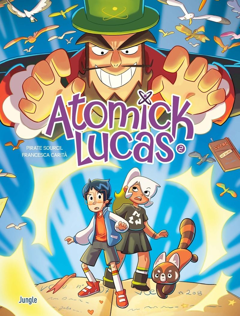  Atomick Lucas T2 : Des vœux plein le ventre (0), bd chez Jungle de Pirate sourcil, Carita