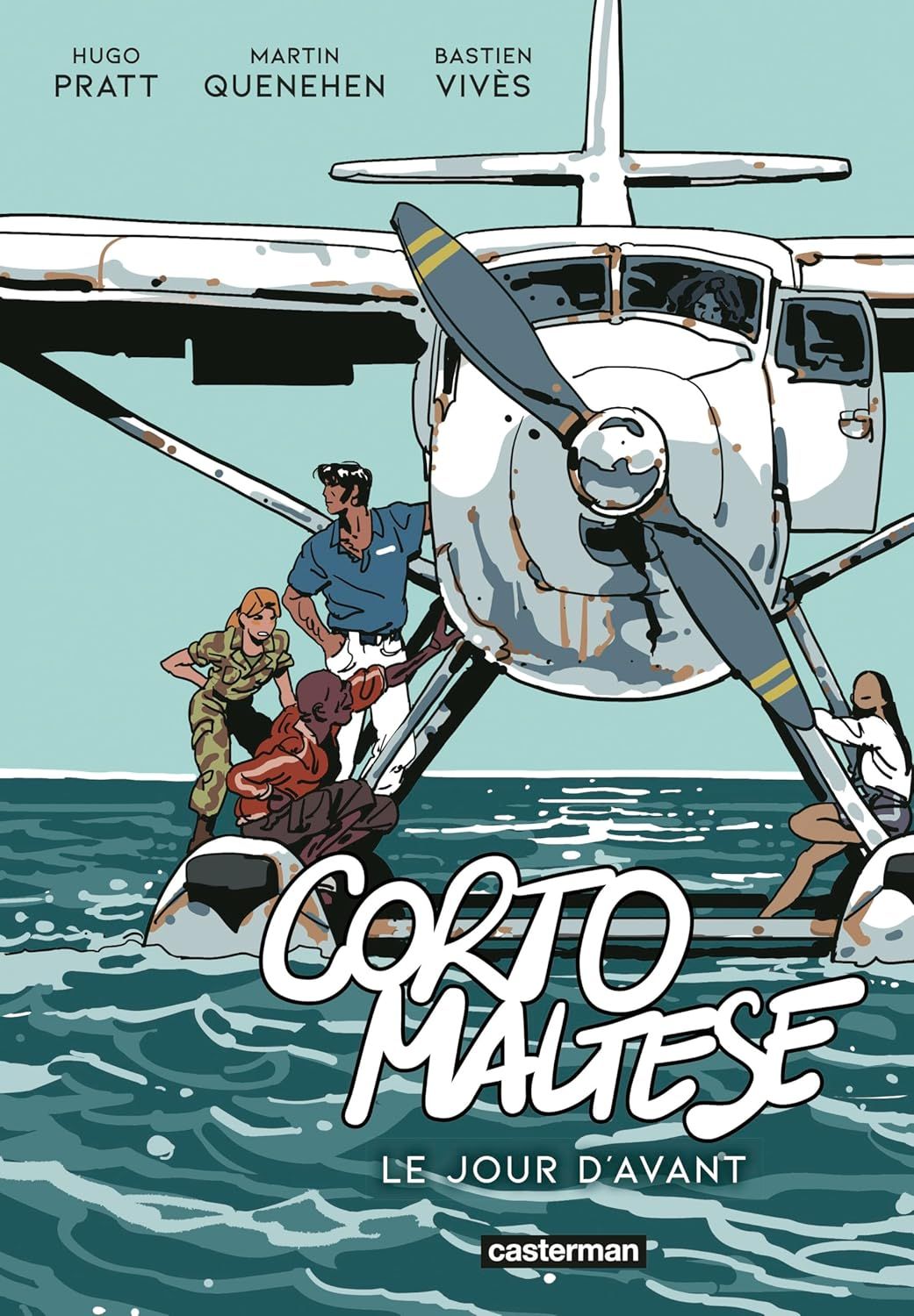 Corto Maltese T19 : Le jour d'avant (0), bd chez Casterman de Quenehen, Vivès