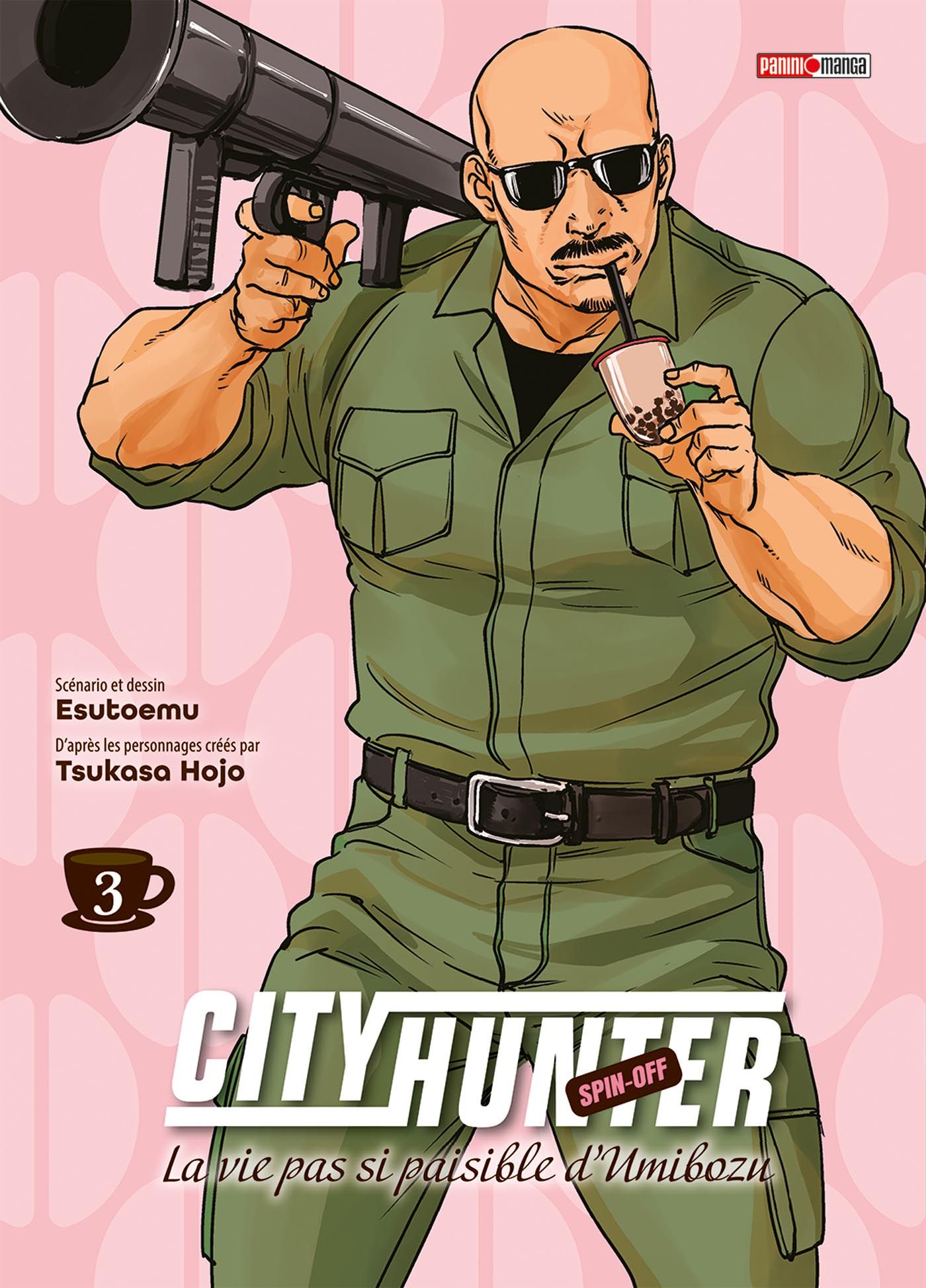  City Hunter Spin-off T3 : La vie pas si paisible d'Umibozu (0), manga chez Panini Comics de Esutoemu, Hôjô