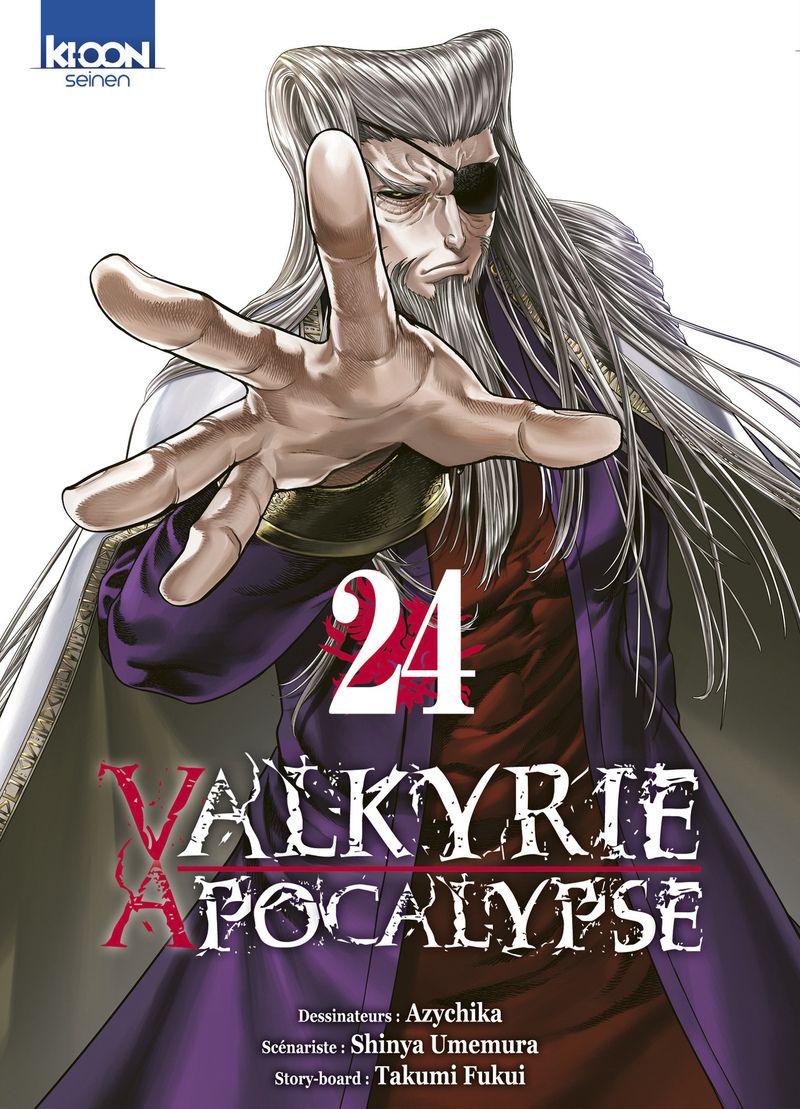  Valkyrie apocalypse T24, manga chez Ki-oon de Umemura, Ajichika