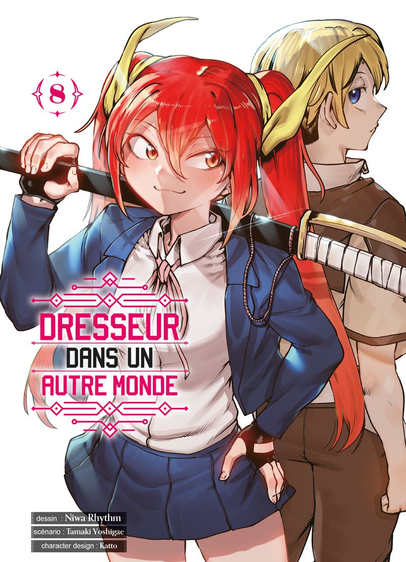  Dresseur dans un autre monde T8, manga chez Komikku éditions de Yoshigae, Niwa, Katto