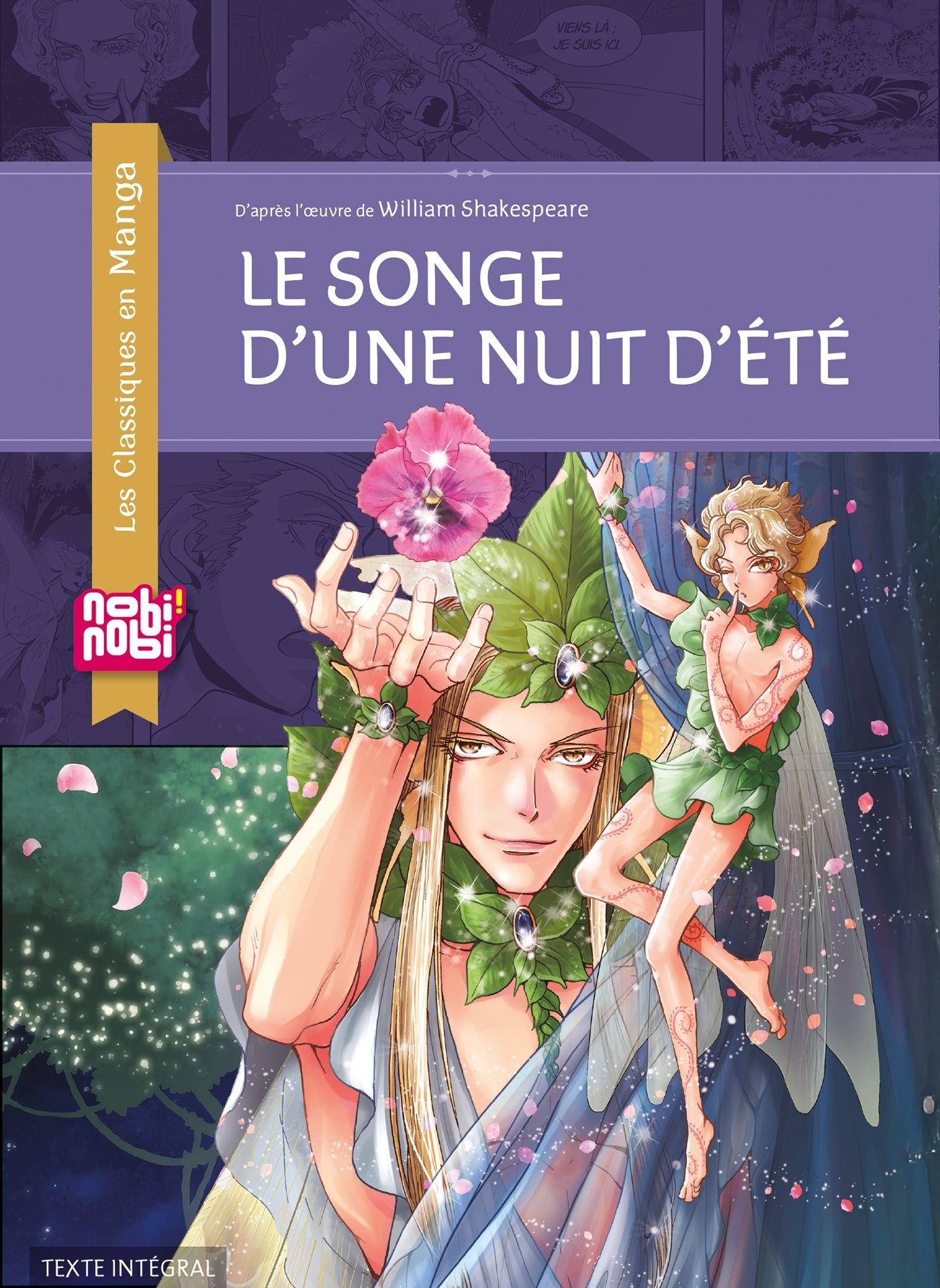 Le songe d’une nuit d’été, manga chez Nobi Nobi! de Shakespeare, Chan, Tse