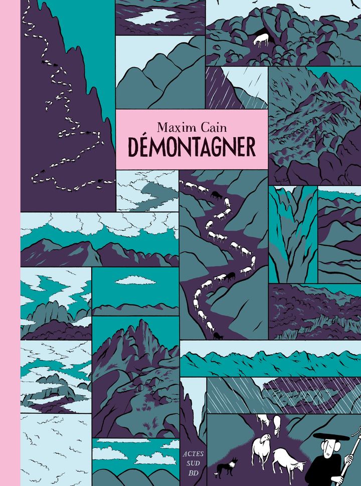 Démontagner, bd chez Actes Sud BD de Cain