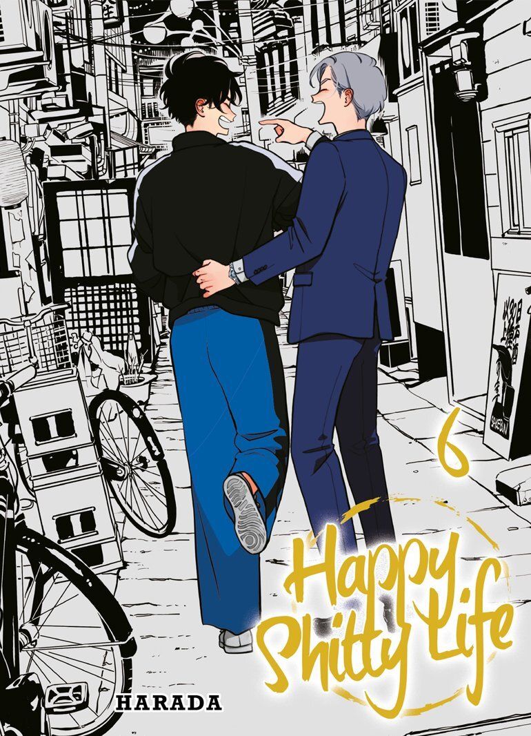  Happy shitty life T6, manga chez Boy's Love IDP de Harada