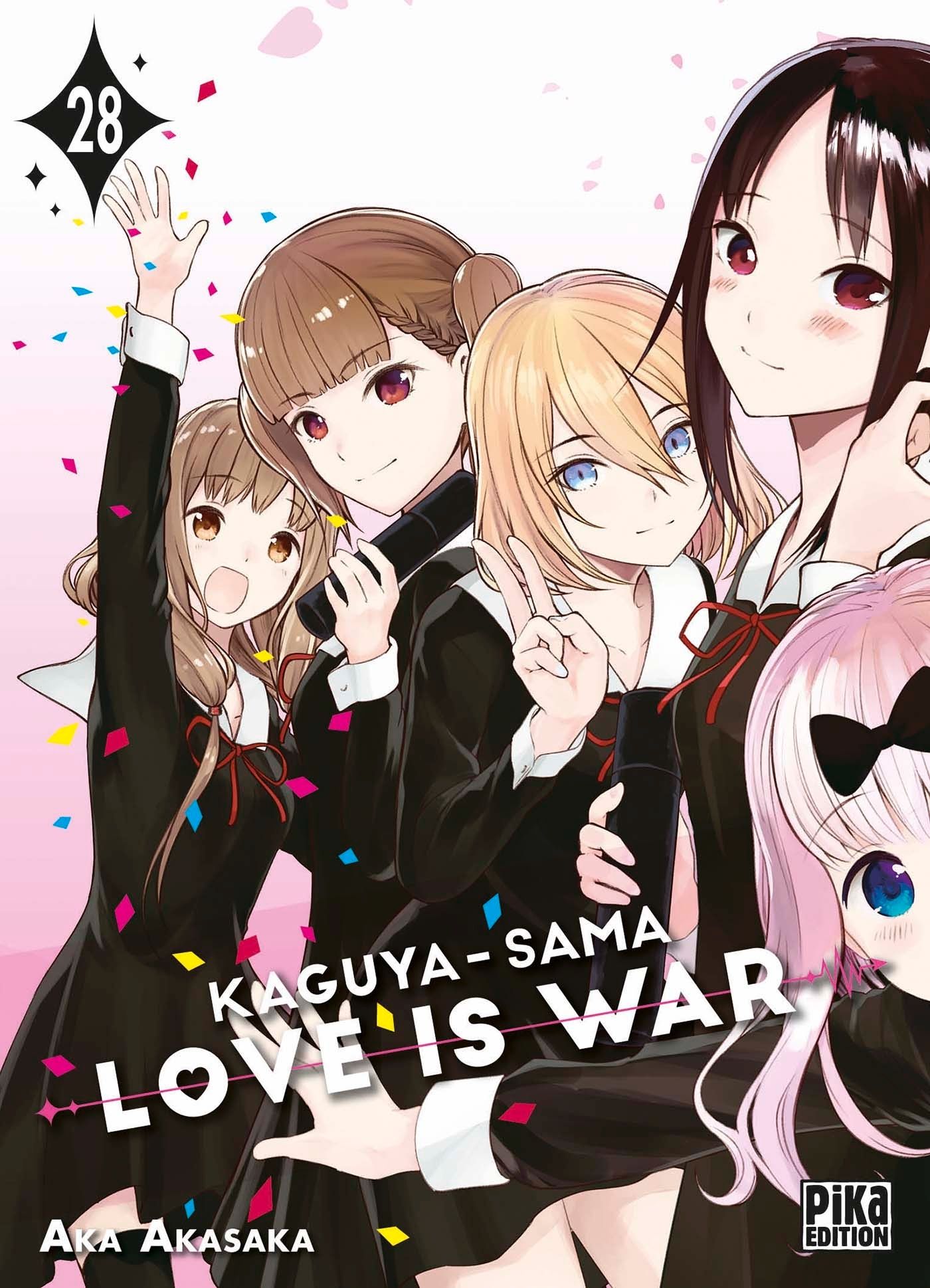  Kaguya-sama love is war T28, manga chez Pika de Akasaka