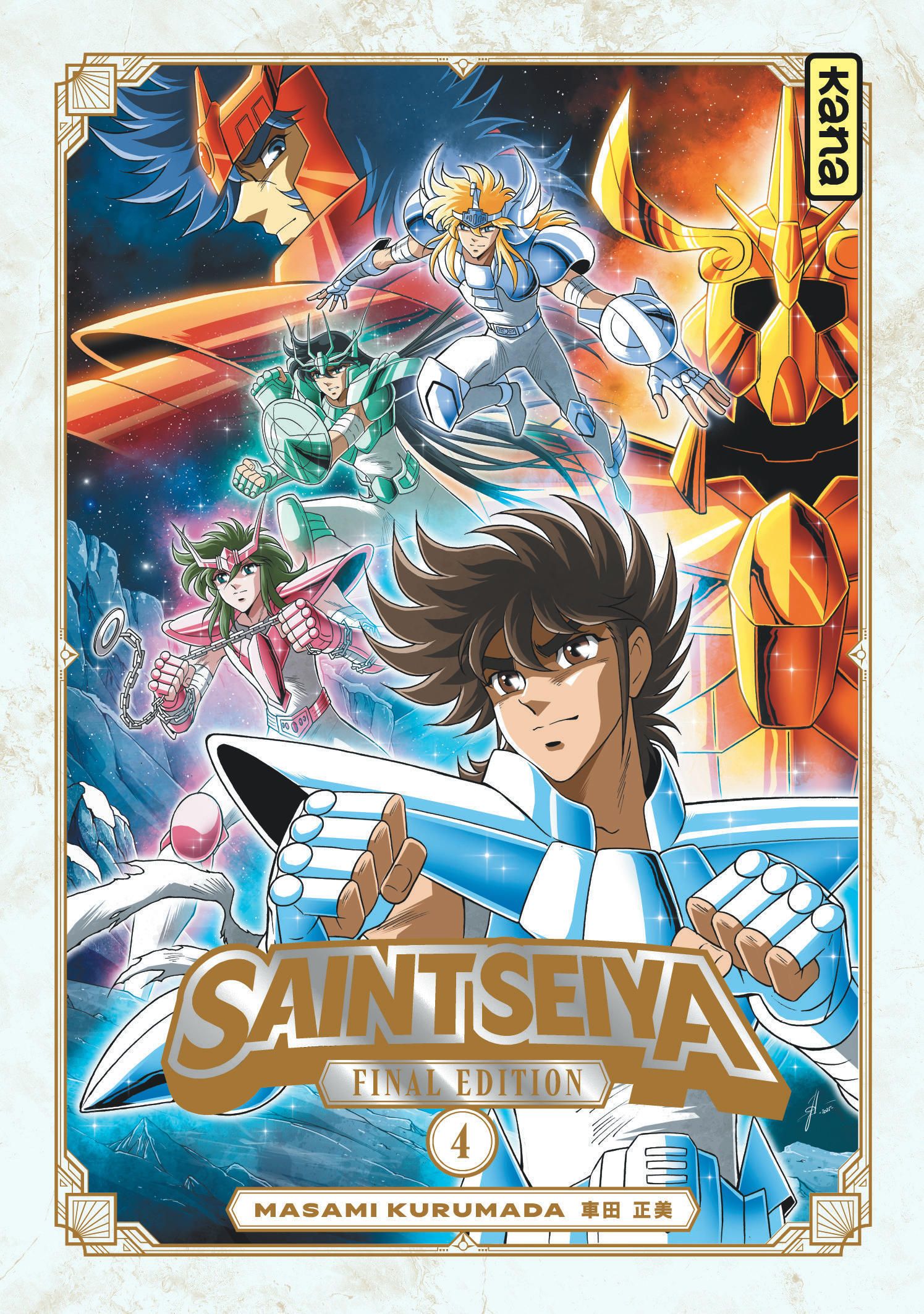 Saint Seiya – Final edition, T4, manga chez Kana de Kuramada