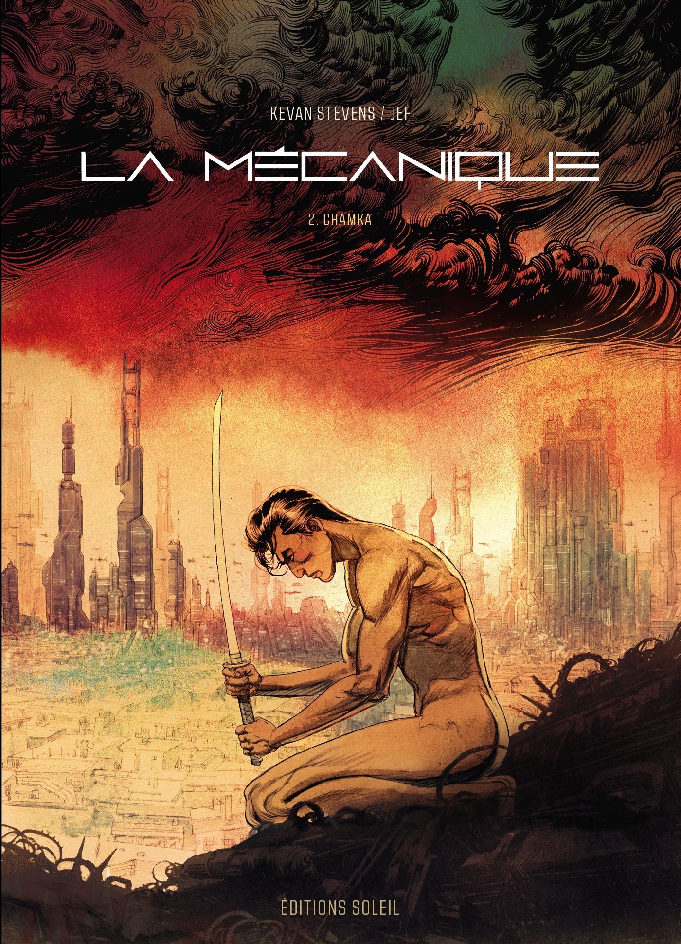La Mécanique T2 : Chamka (0), bd chez Soleil de Stevens, Jef