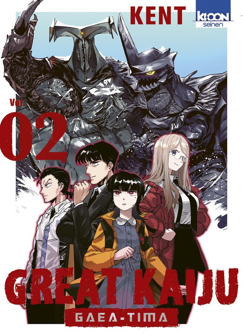  Great Kaiju Gaea-Tima T2, manga chez Ki-oon de KENT