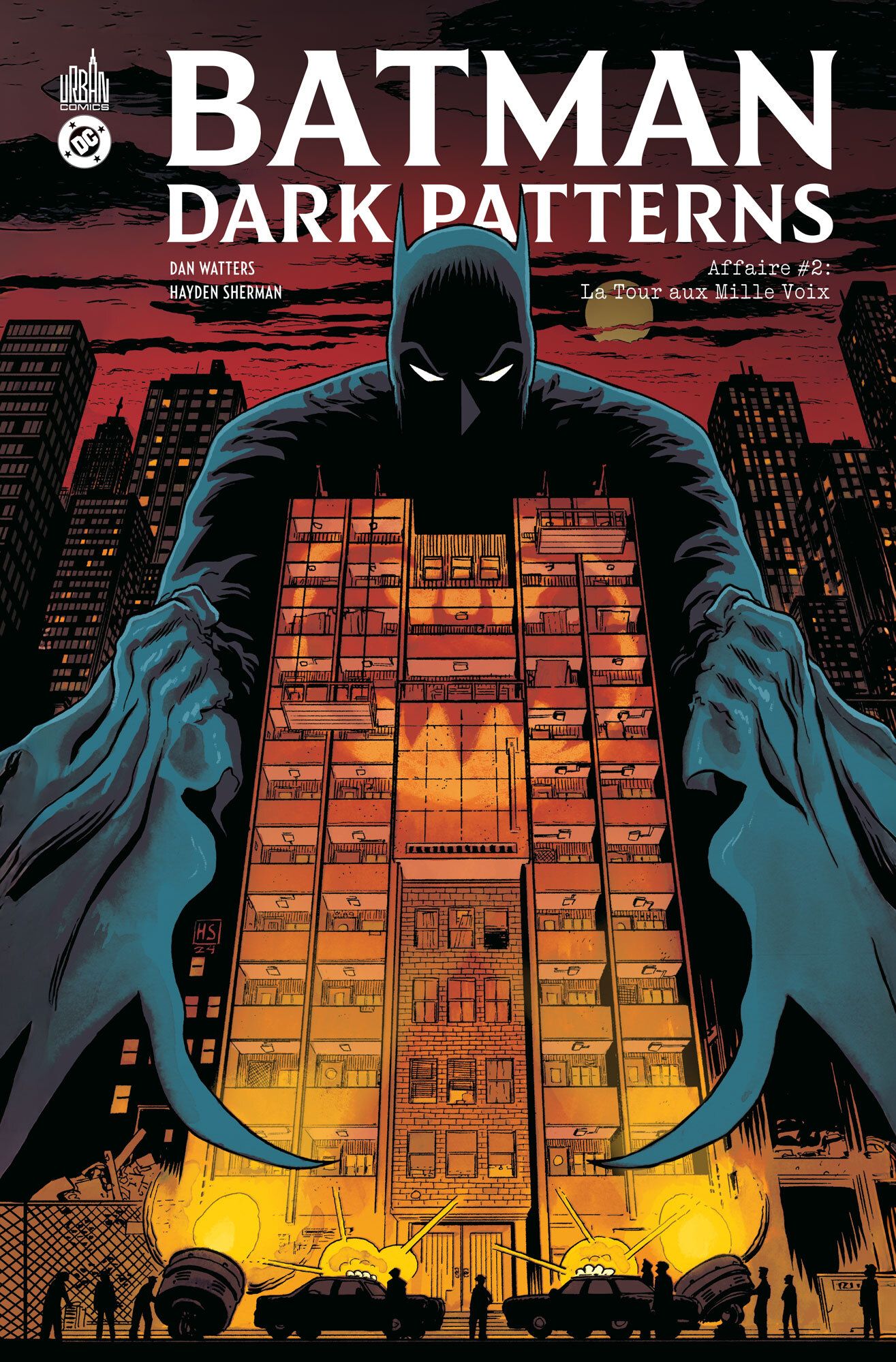  Batman Dark Patterns  T2 : Affaire # 2 : la Tour aux Mille Voix (0), comics chez Urban Comics de Watters, Sherman, Farrell