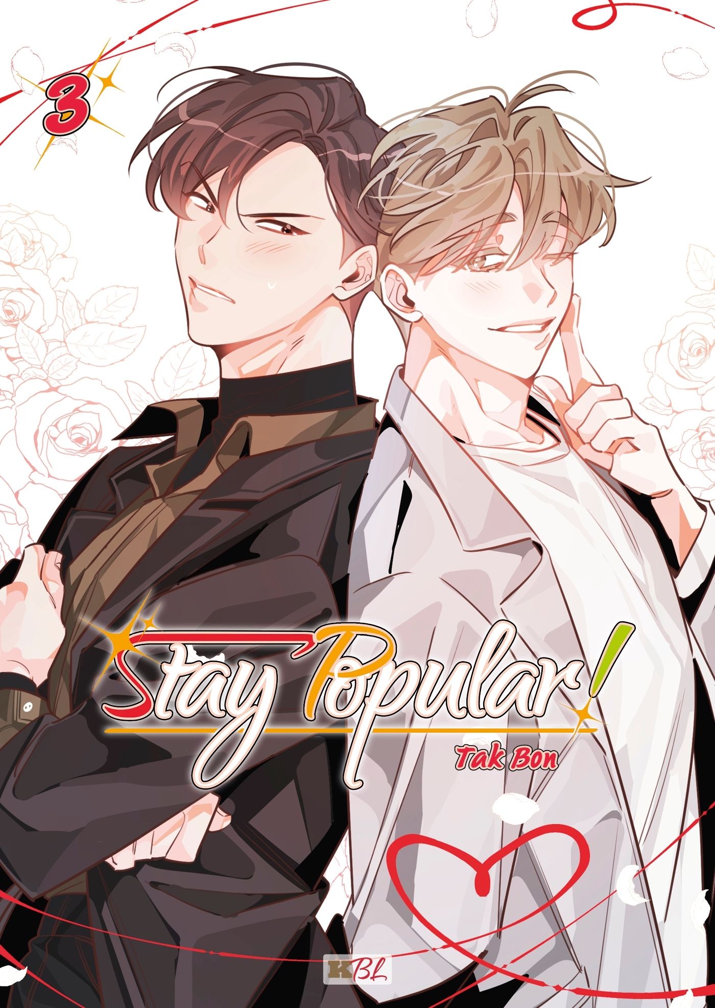 Stay popular T3, manga chez Delcourt Tonkam de Takbon