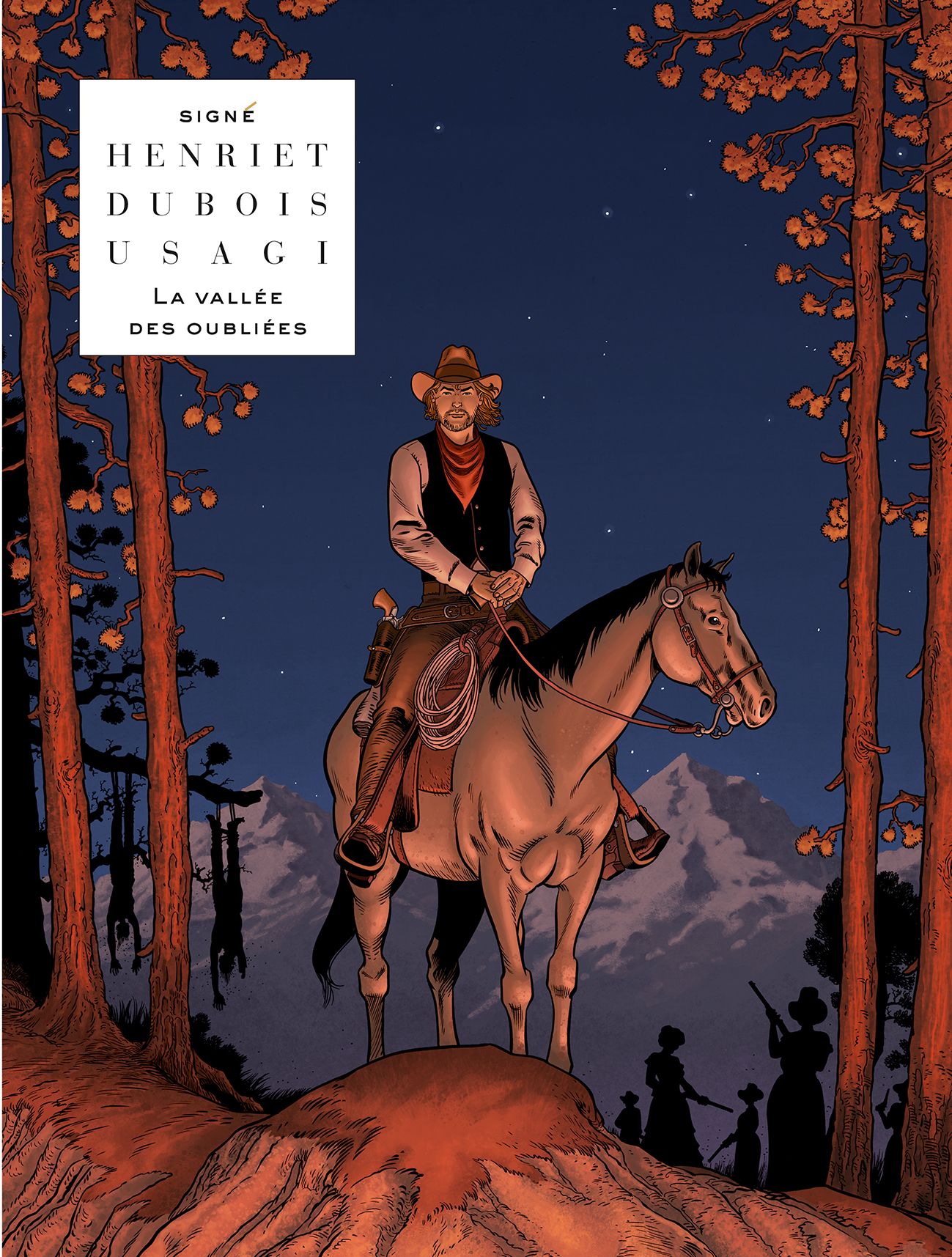 La Vallée des oubliées, bd chez Le Lombard de Dubois, Henriet, Usagi