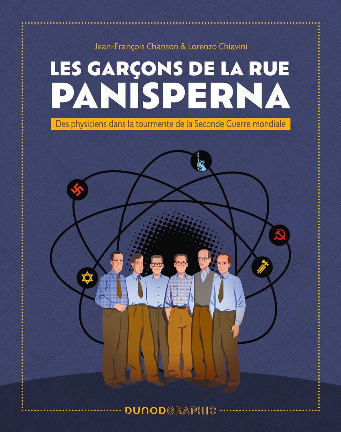 Les Garçons de la rue Panisperna, bd chez Dunod de Chanson, Chiavini