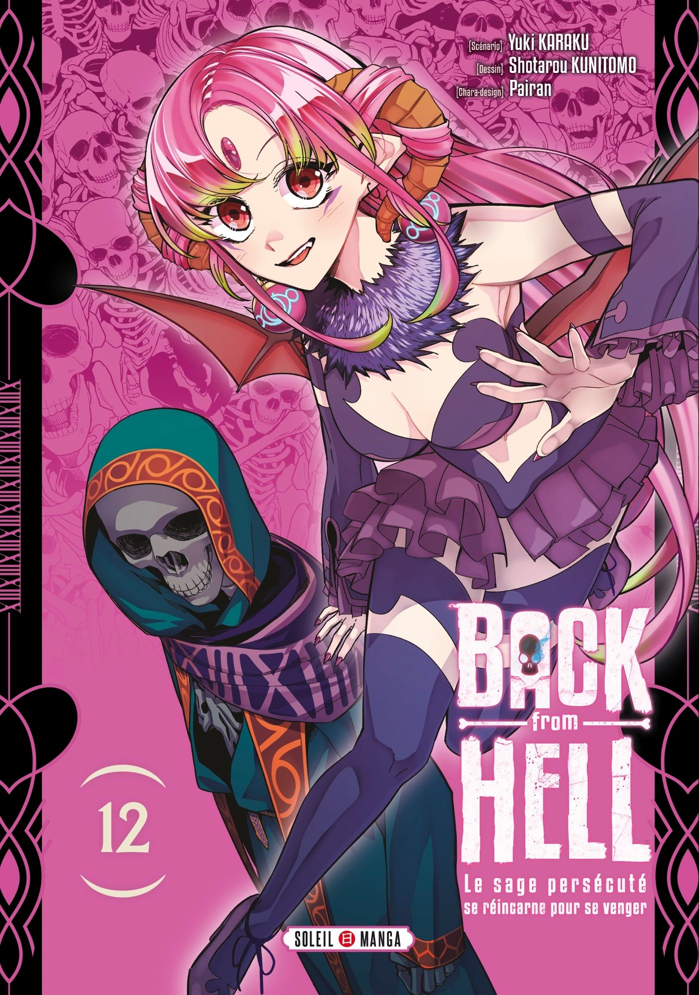 Back from hell T12, manga chez Soleil de Kunimoto
