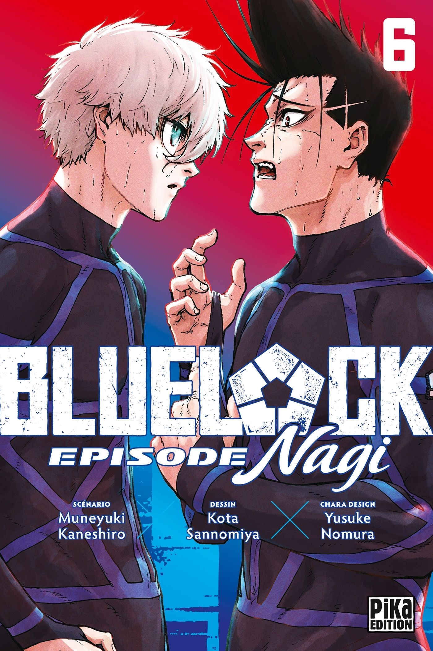  Blue lock - Episode Nagi T6, manga chez Pika de Kaneshiro, Sannomiya