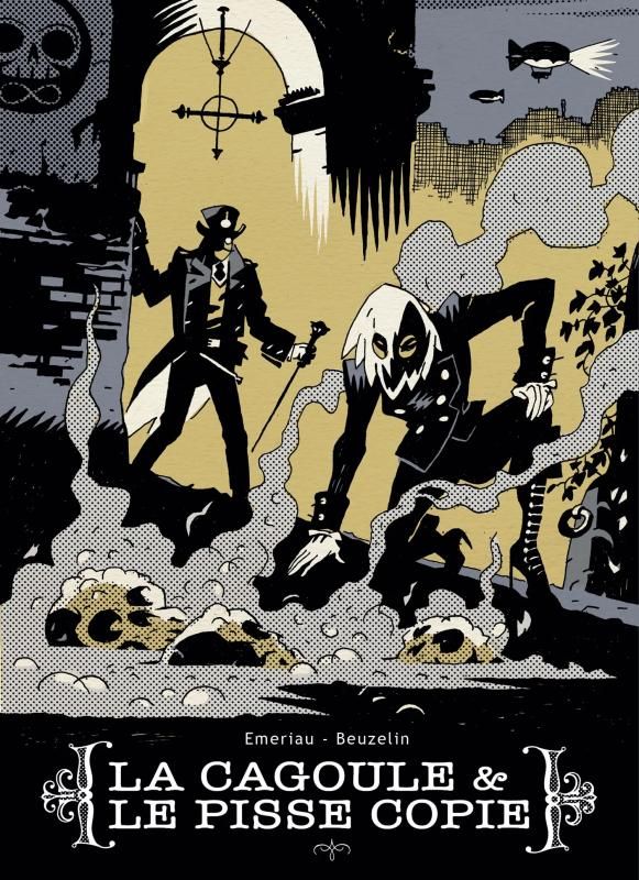 La Cagoule et le pisse-copie T1 : L'affaire des disparues des quais de Seine (0), comics chez Komics Initiative de Emeriau, Beuzelin