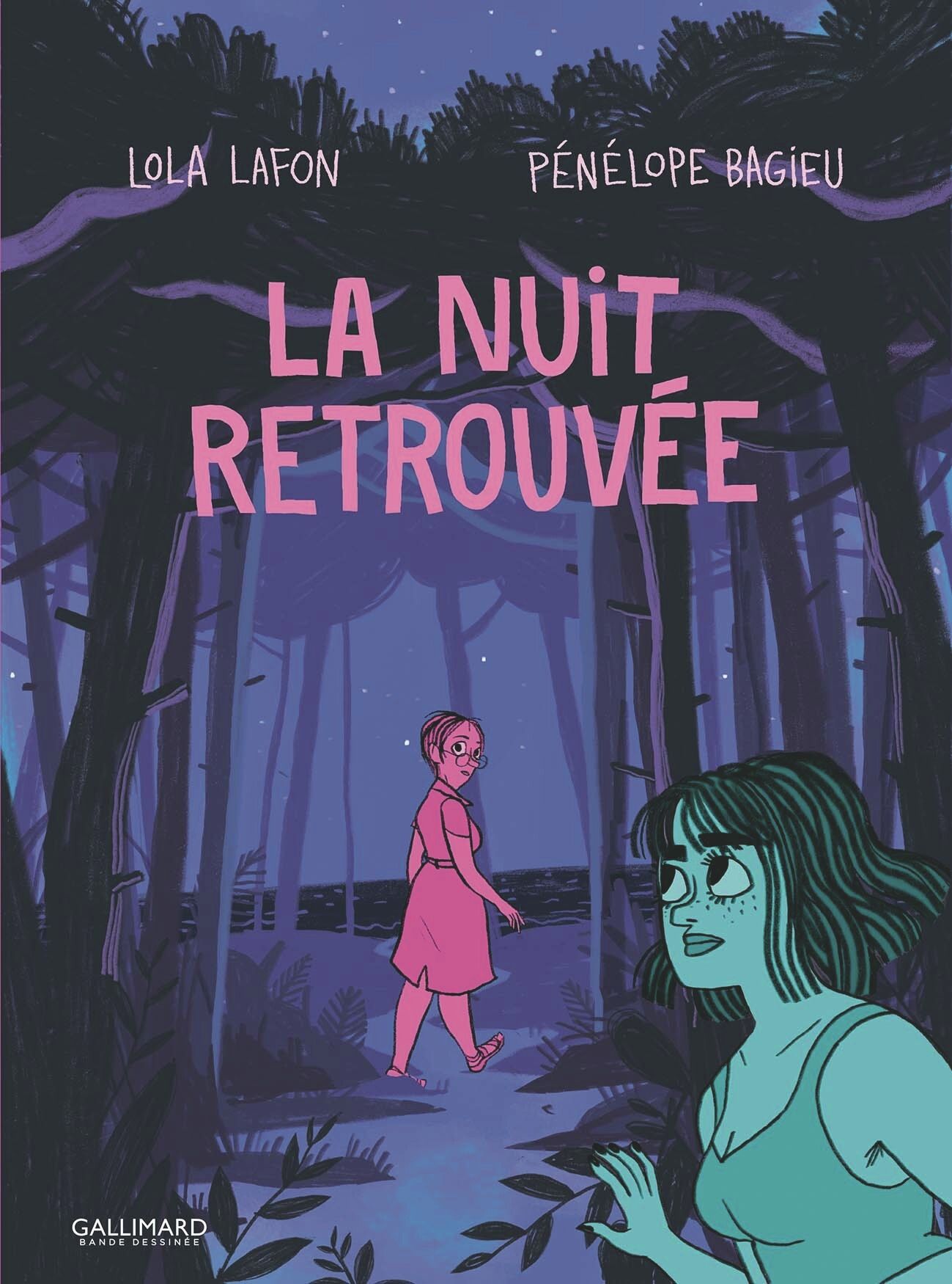 La Nuit retrouvée, bd chez Gallimard de Lafon, Bagieu