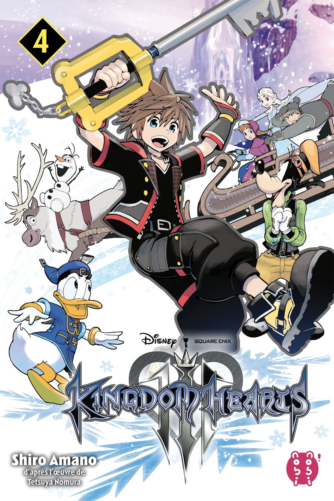  Kingdom hearts III T4, manga chez Nobi Nobi! de Nomura, Shiro