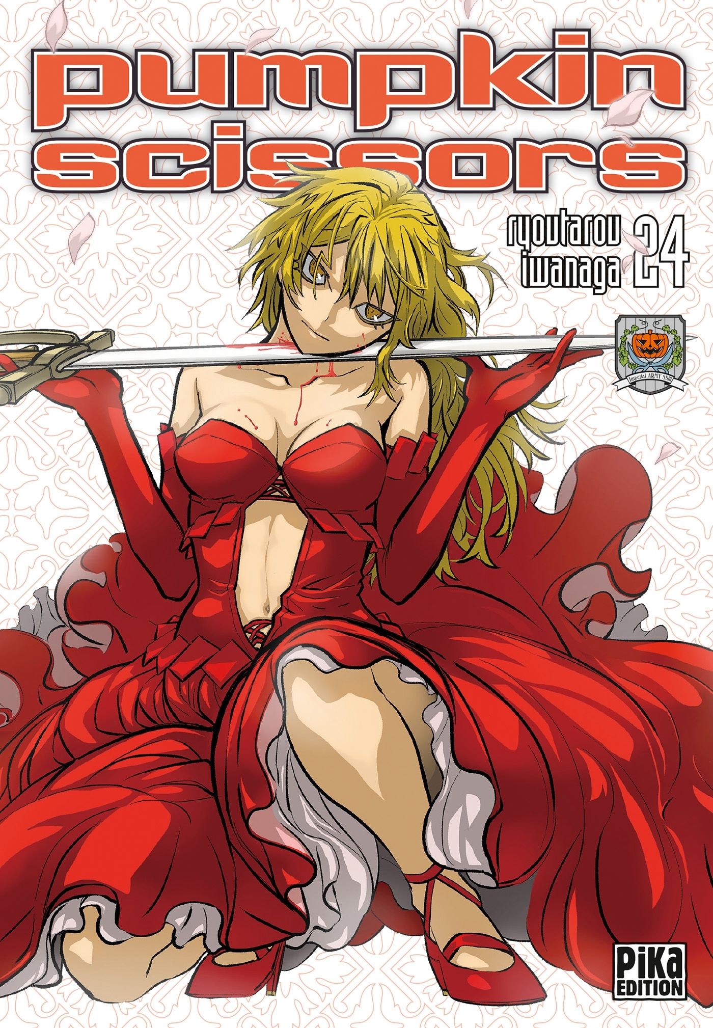  Pumpkin scissors T24, manga chez Pika de Iwanaga