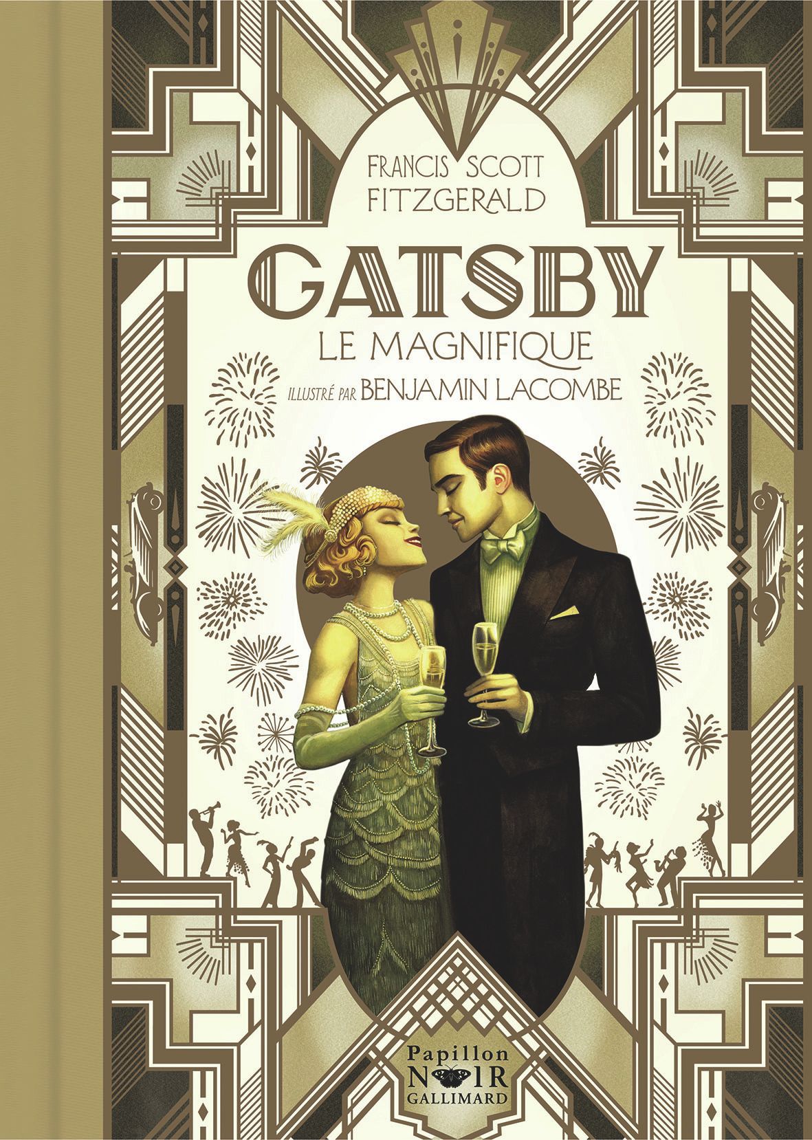Gatsby le Magnifique, bd chez Gallimard de Fitzgerald, Lacombe