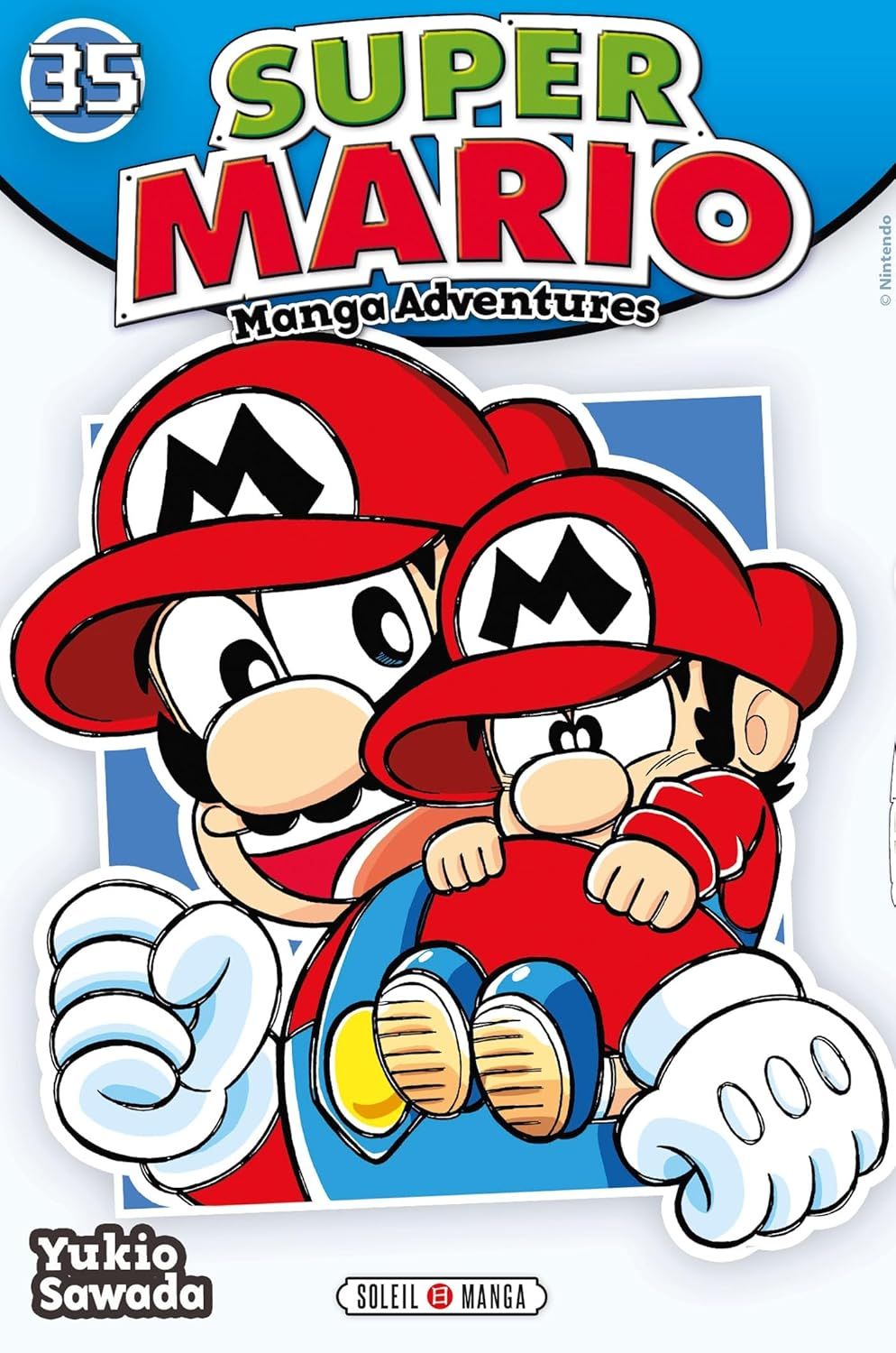  Super Mario T35, manga chez Soleil de Sawada