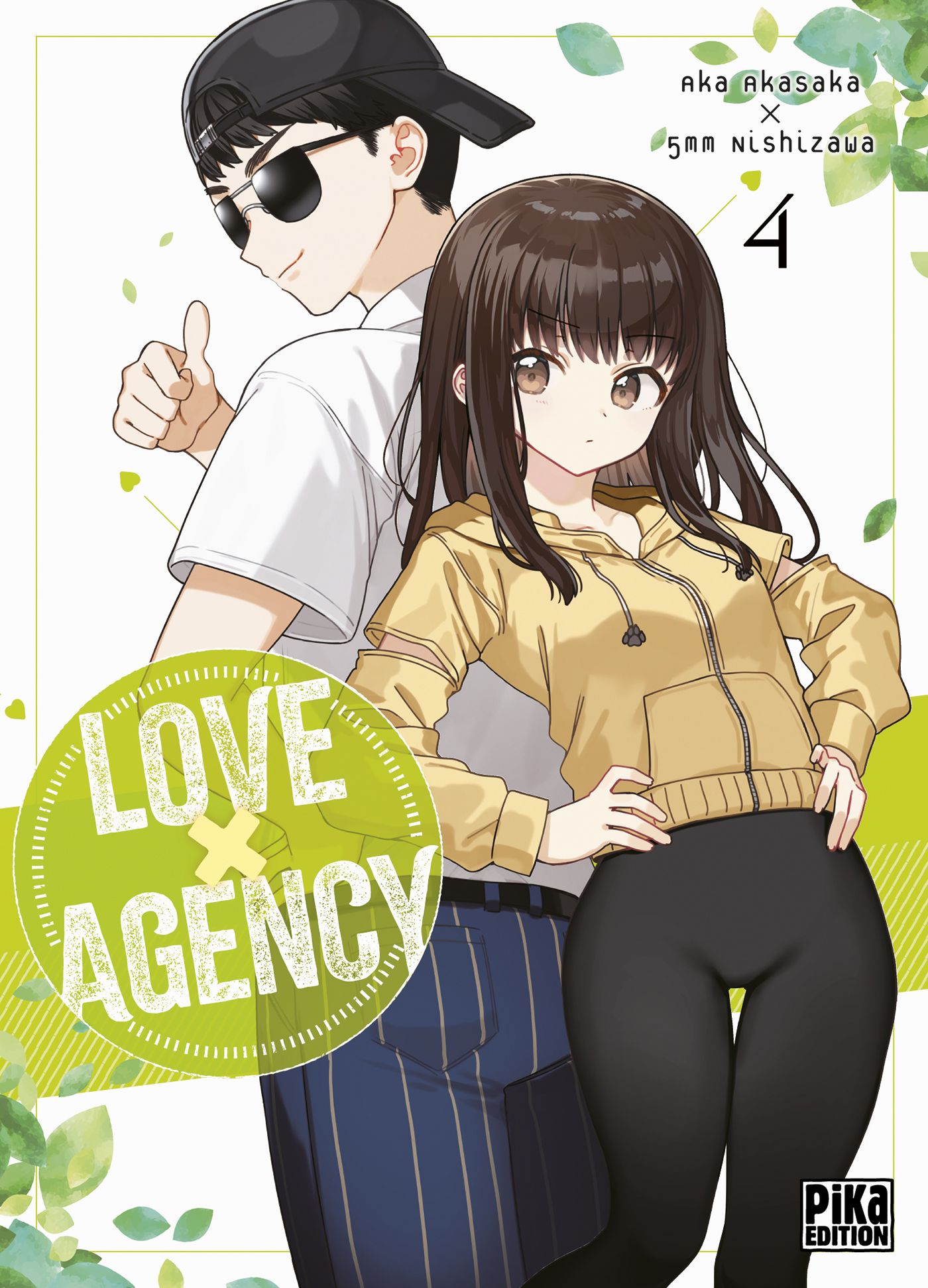 Love agency T4, manga chez Pika de Akasaka, 5mm Nishizawa