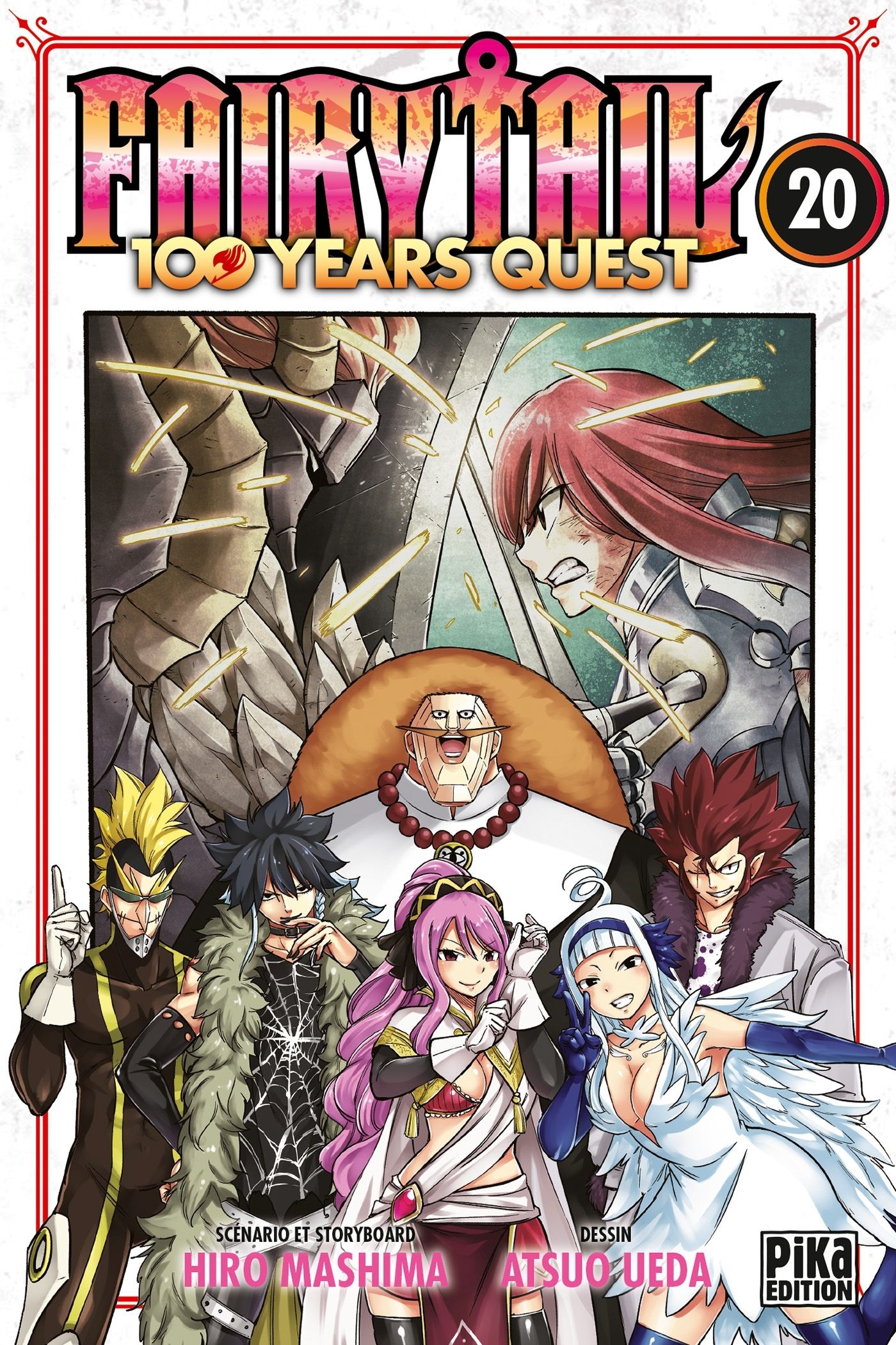 Fairy tail 100 years quest T20, manga chez Pika de Mashima, Ueda
