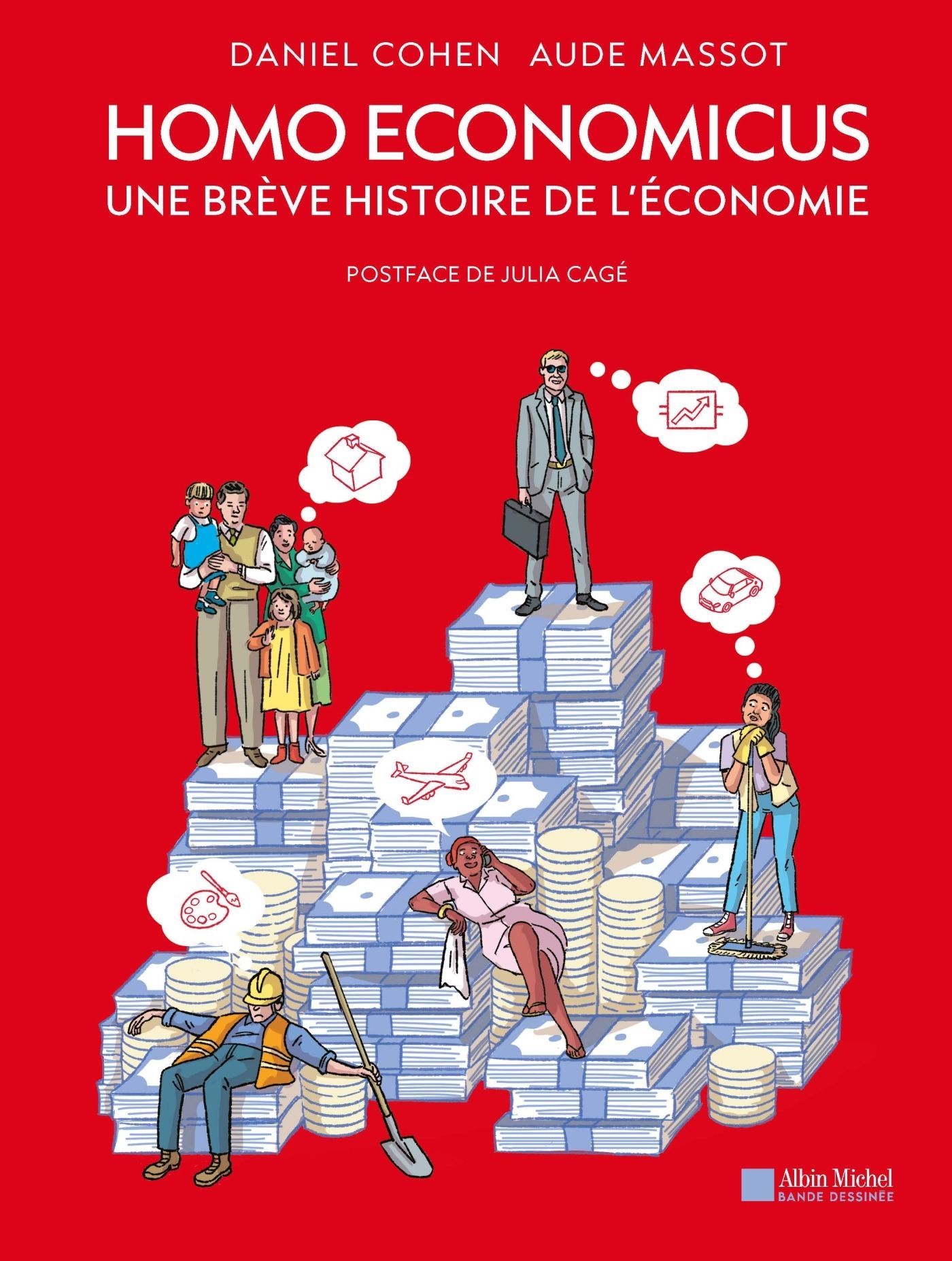 Homo economicus, bd chez Albin Michel de Cohen, Massot