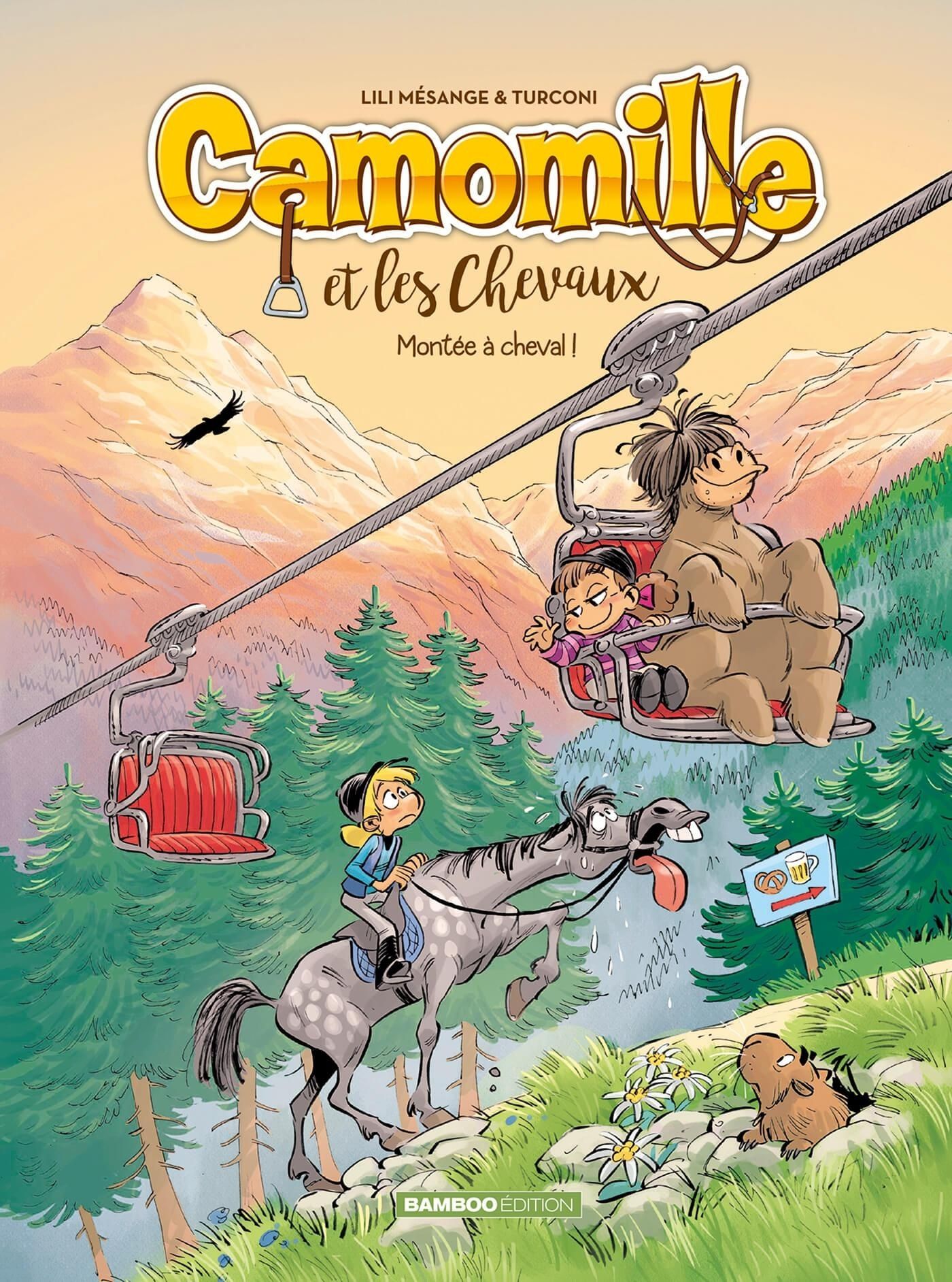  Camomille et les chevaux T14 : Montée à cheval (0), bd chez Bamboo de Lili Mésange, Turconi