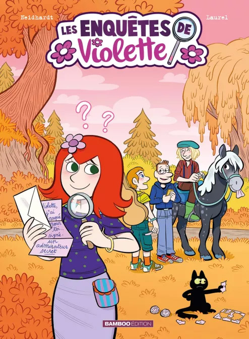Les Enquêtes de Violette T4, bd chez Bamboo de Neidhardt, Laurel