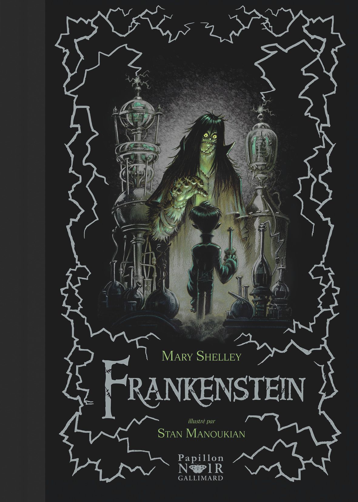 Frankenstein, bd chez Gallimard de Shelley, Stan