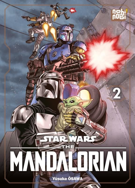  Star wars - The mandalorian  T2, manga chez Nobi Nobi! de Osawa