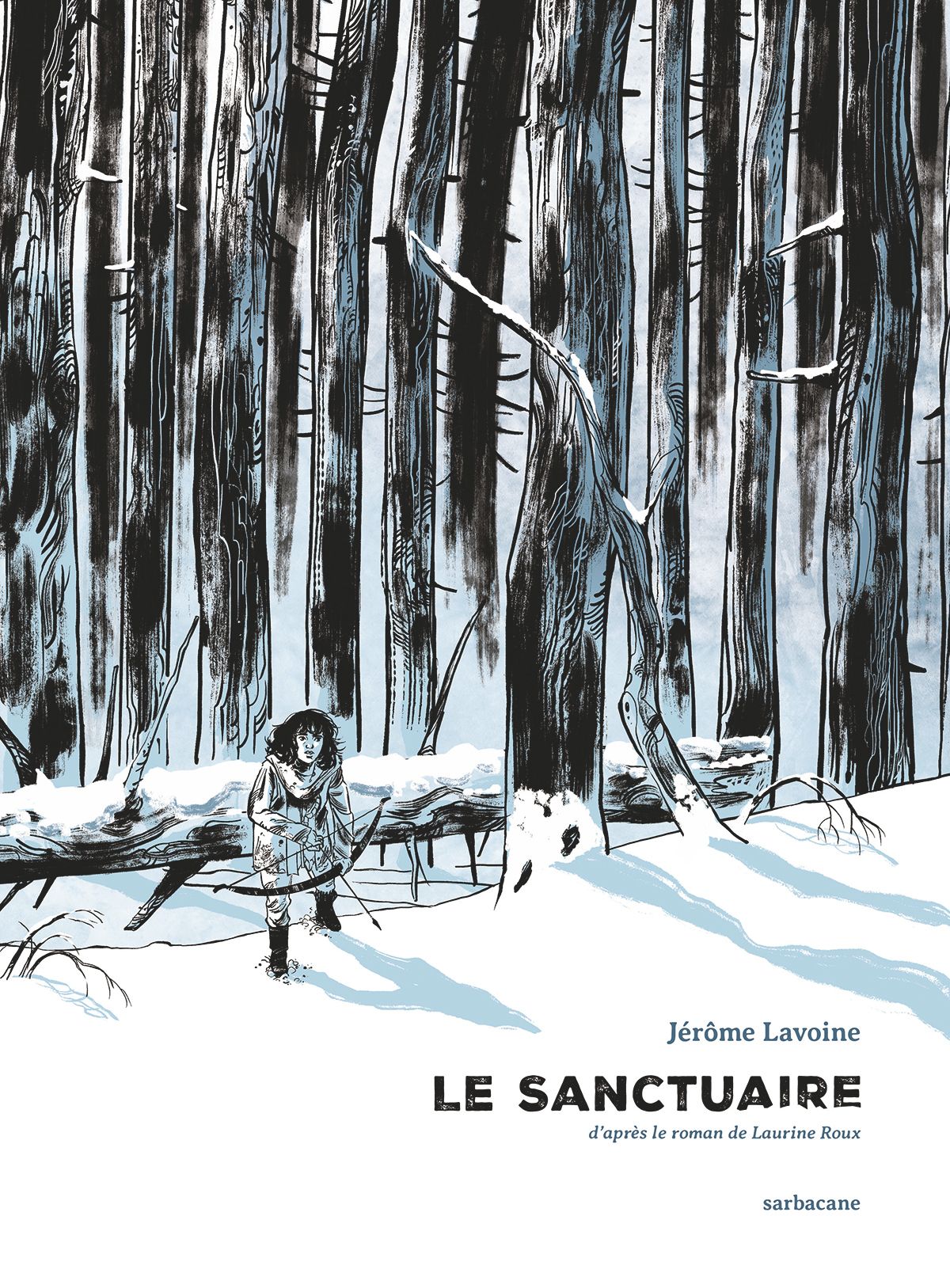 Le Sanctuaire, bd chez Sarbacane de Lavoine