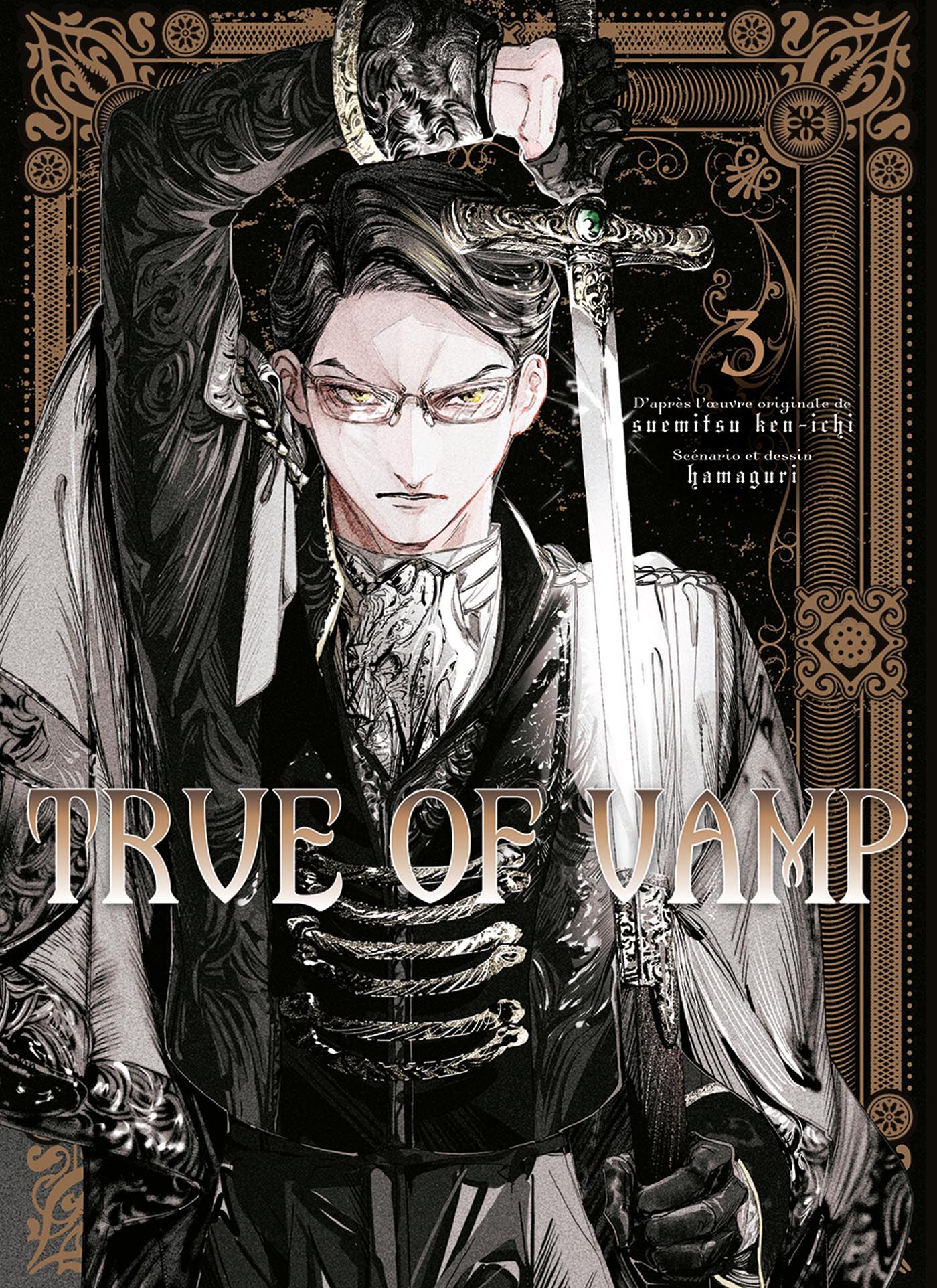  True of vamp T3, manga chez Panini Comics de Hamaguri, Suemitsu