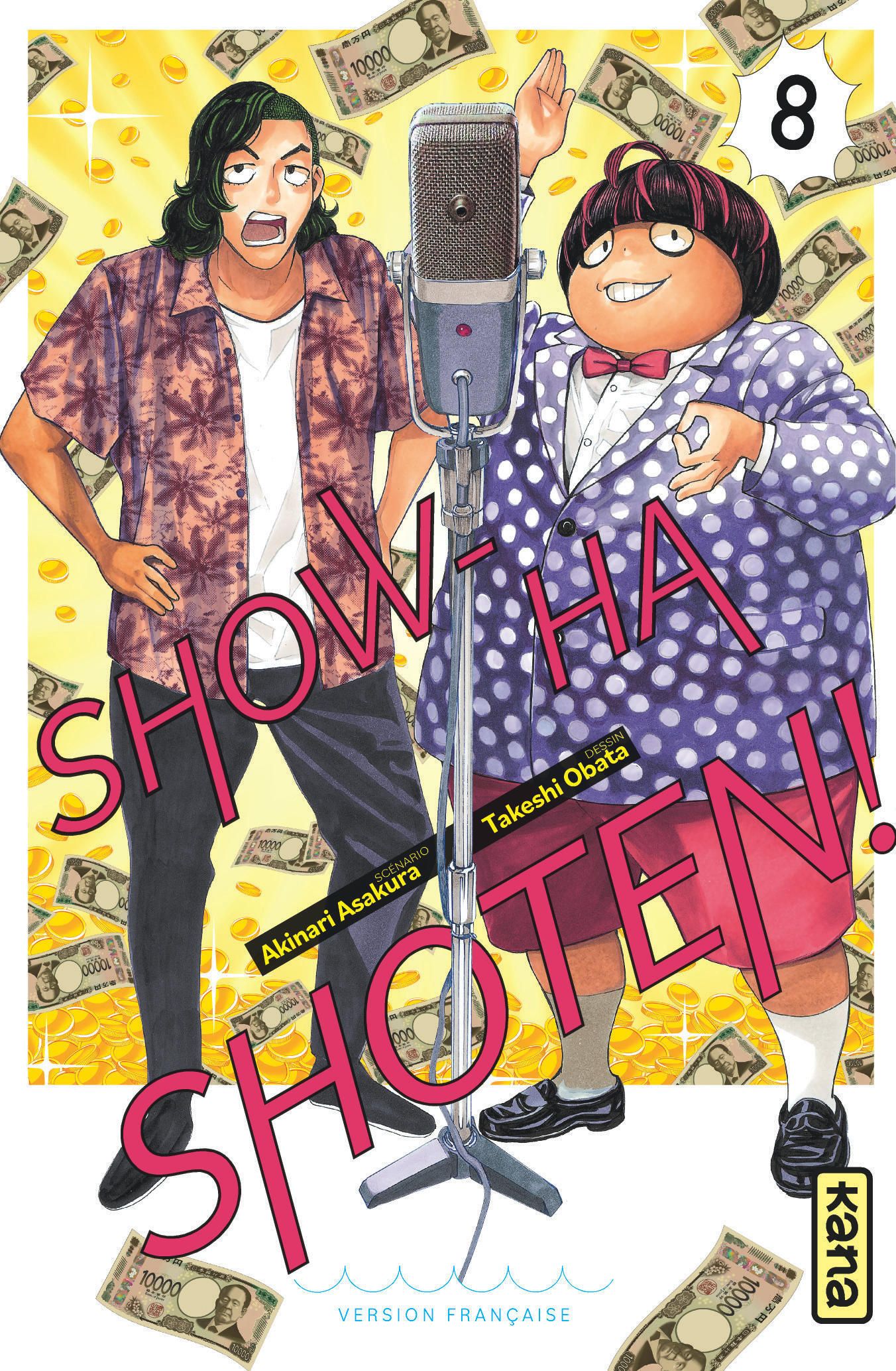  Show-ha shoten T8, manga chez Kana de Asakura, Obata
