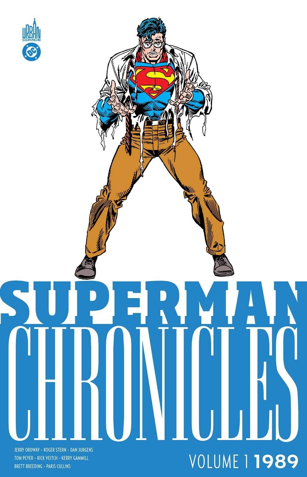  Superman Chronicles 1989 T1, comics chez Urban Comics de Collectif